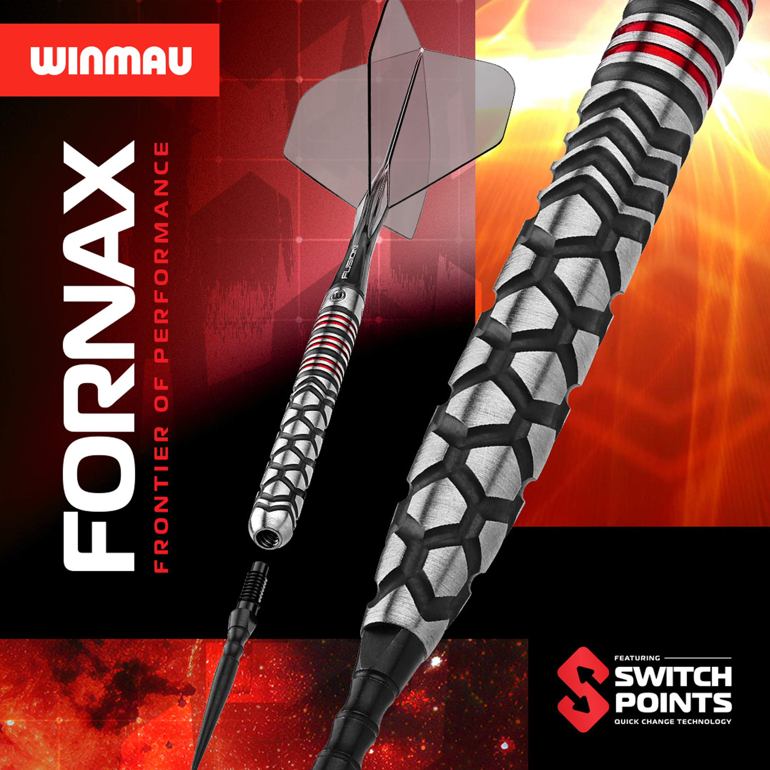 Winmau - Switch Point - Fornax Parallel - Steeldart