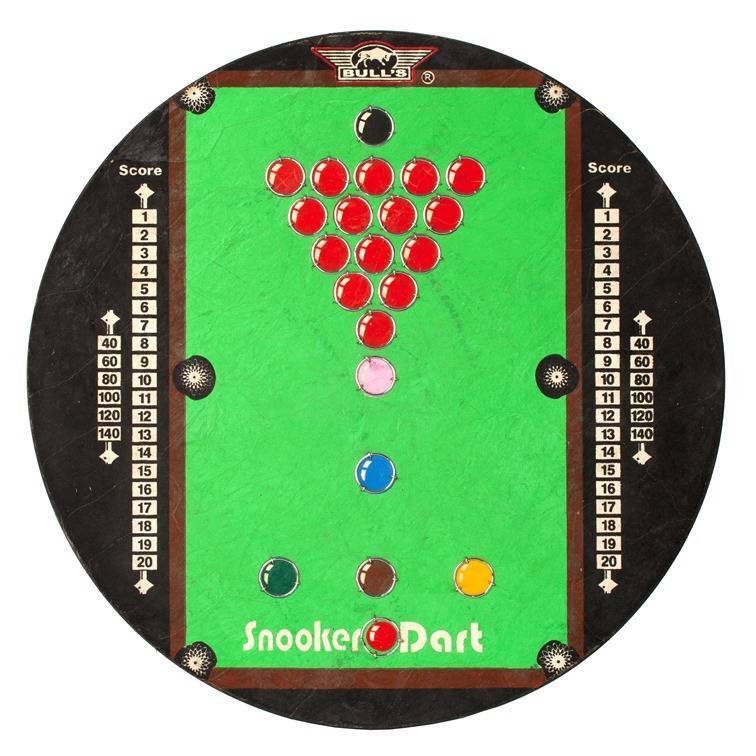 Bulls-Gameboard-Snooker Bull's NL - Game Dartboard - Snooker