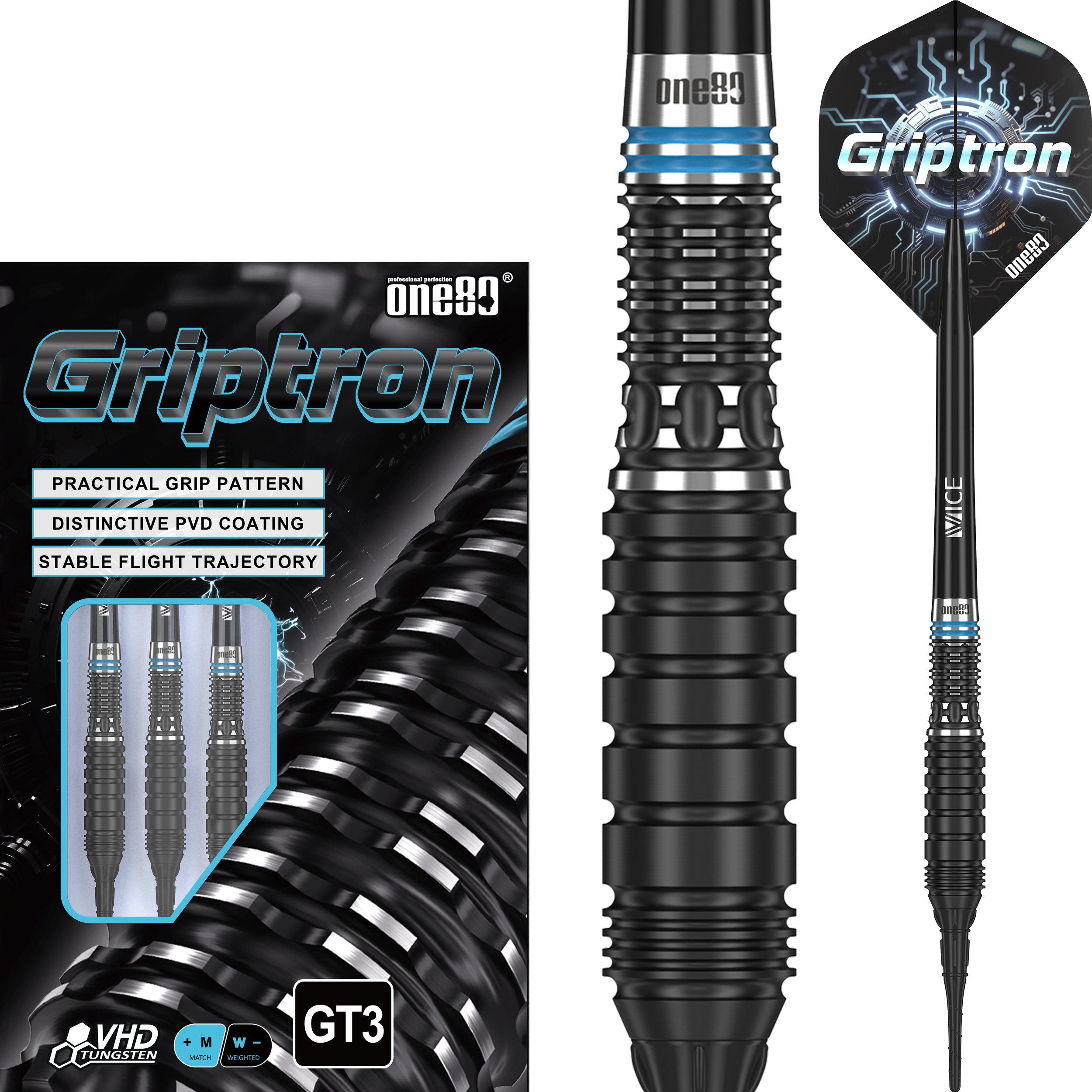 One80 - Griptron GT3 - Softdart One80 - Griptron GT3 - Softdart