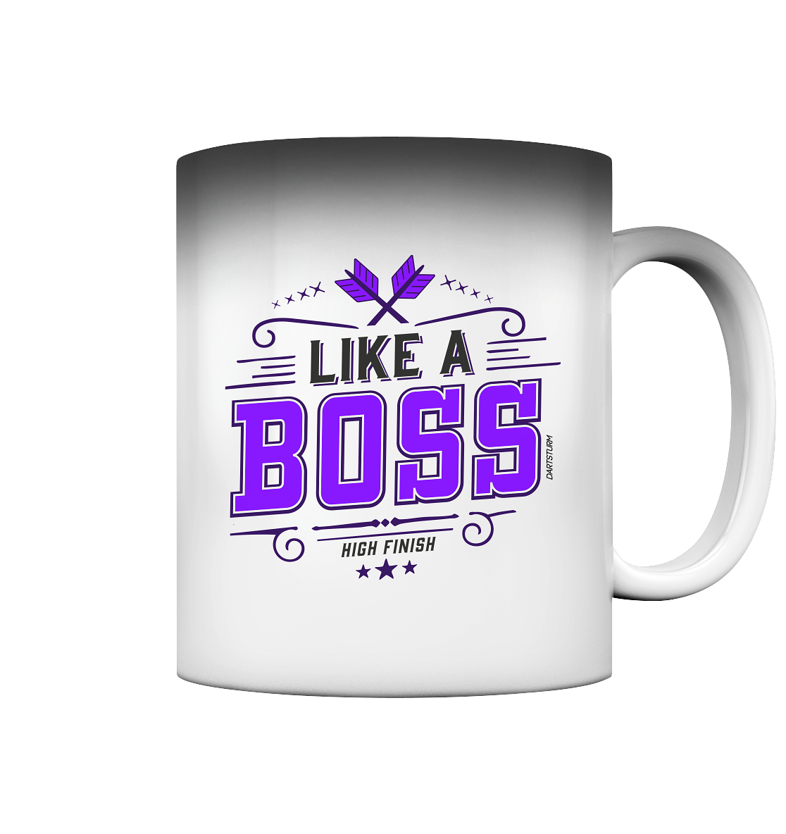DartSturm - Like a Boss Purple - Magic Mug