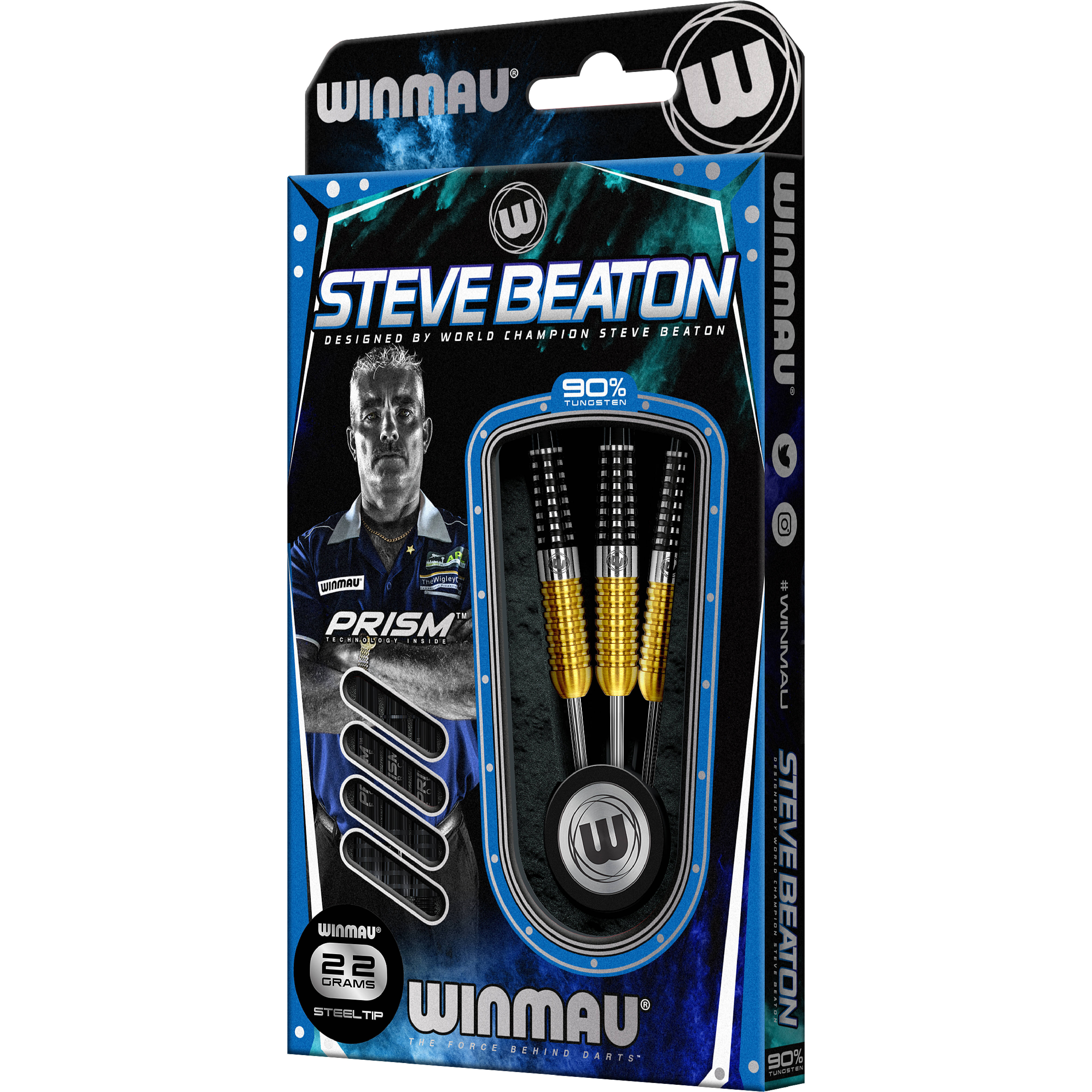 Winmau-Steve-Beaton-Special-Edition-Steeldart-Verpackung Winmau - Steve Beaton Special Edition - Steeldart