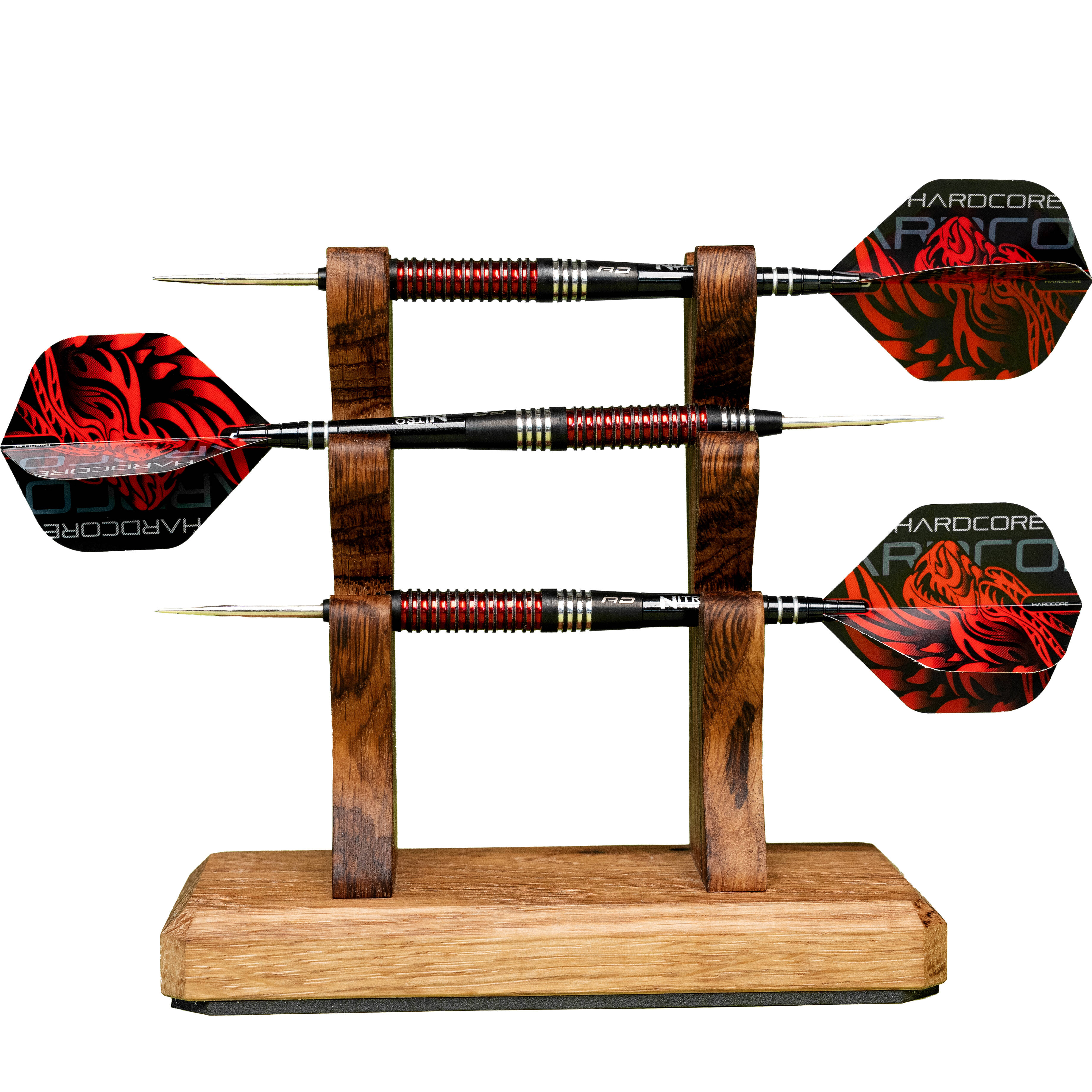 DartSturm-de-Samurai-Dartsander-3-Fach-mit-Darts DartSturm - Samurai Dartständer - 3-Fach