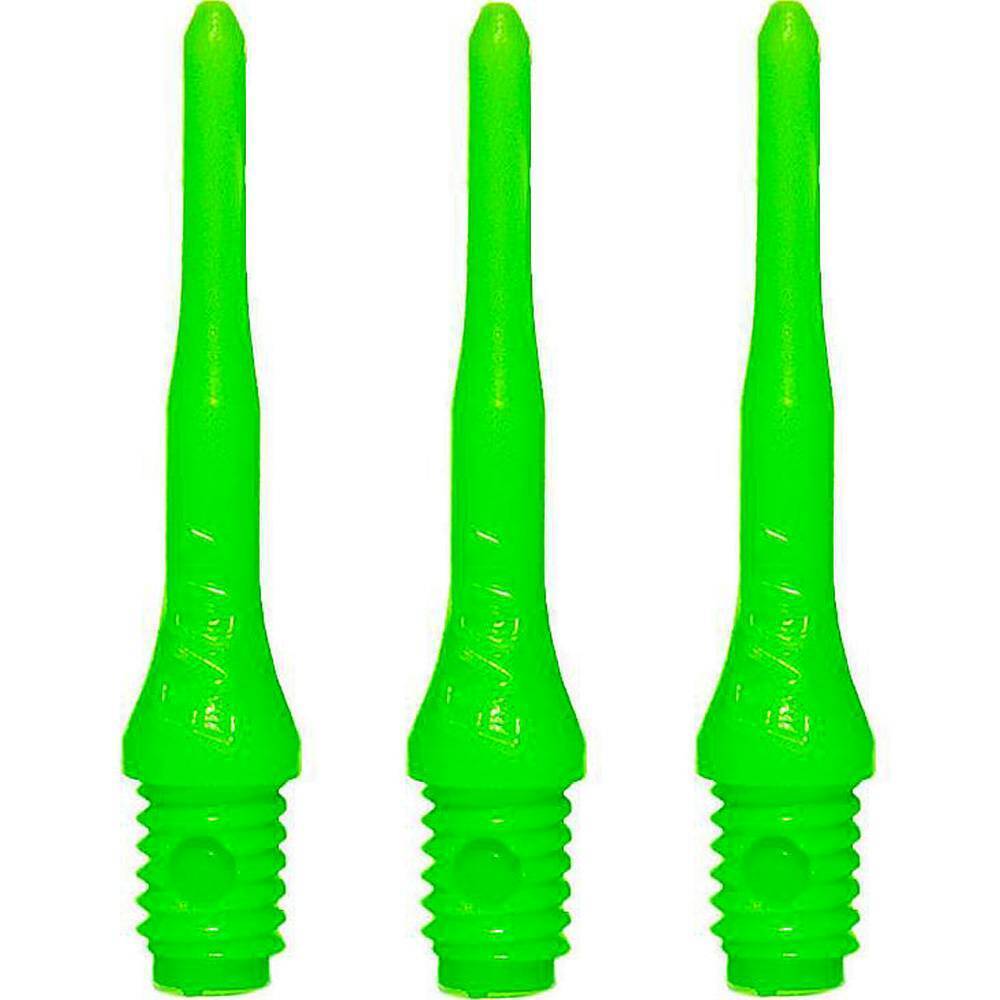 Evolution-Evo-Spitzen-22mm-Neongrun Evolution - Softdartspitzen