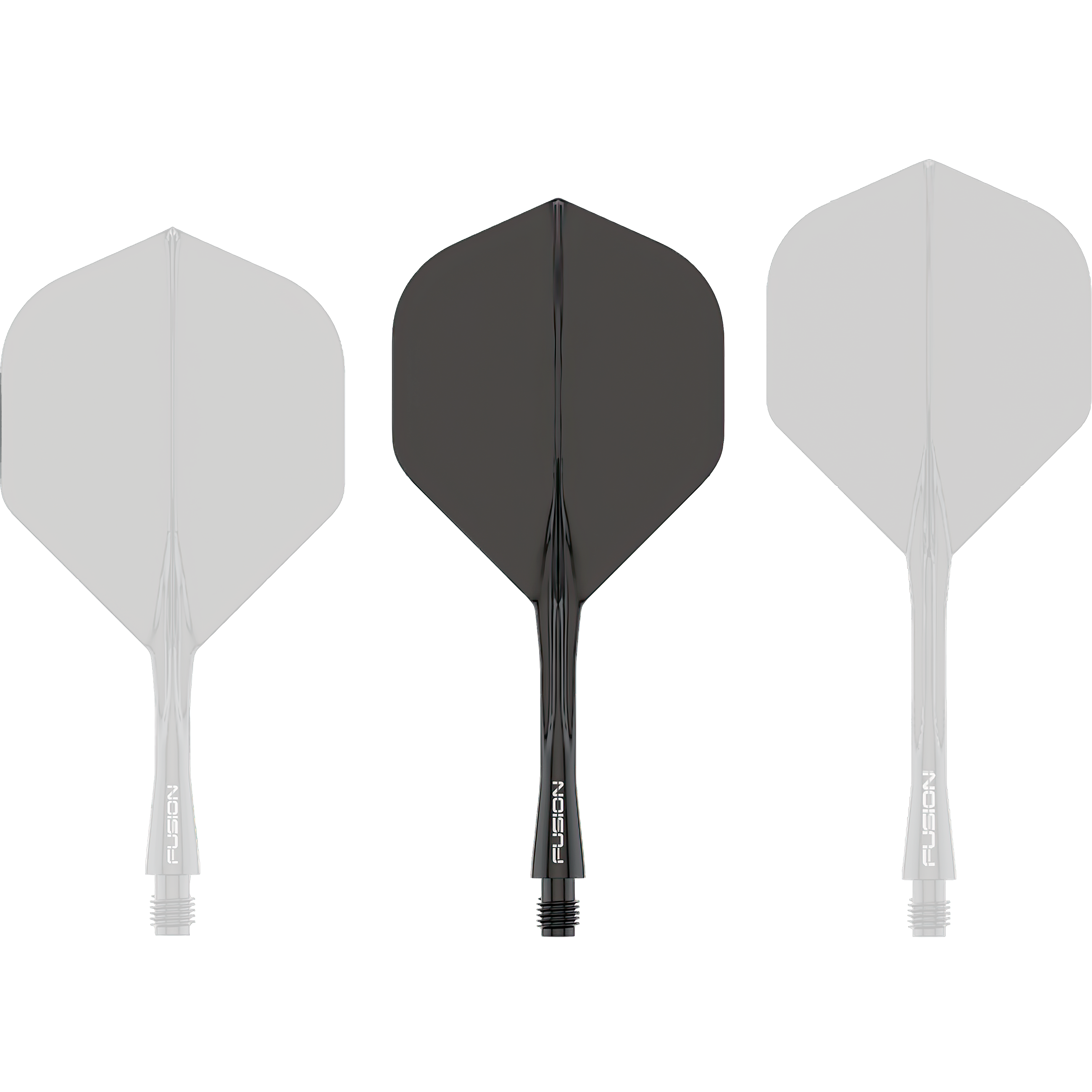 Winmau - Fusion Flightsystem Schwarz - No2