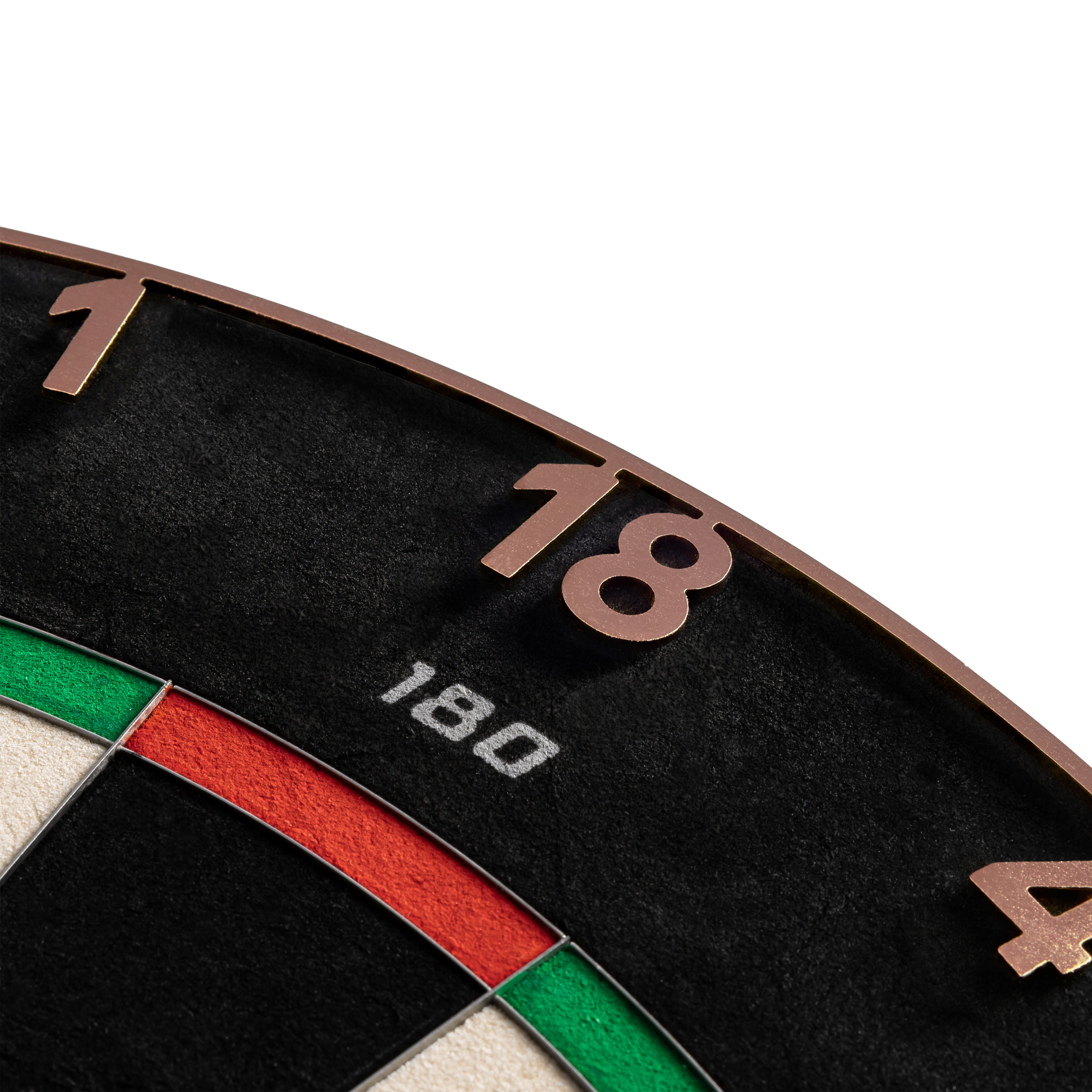 Precise180 - Endorphine Dartboard mit Lasercut Zahlenring