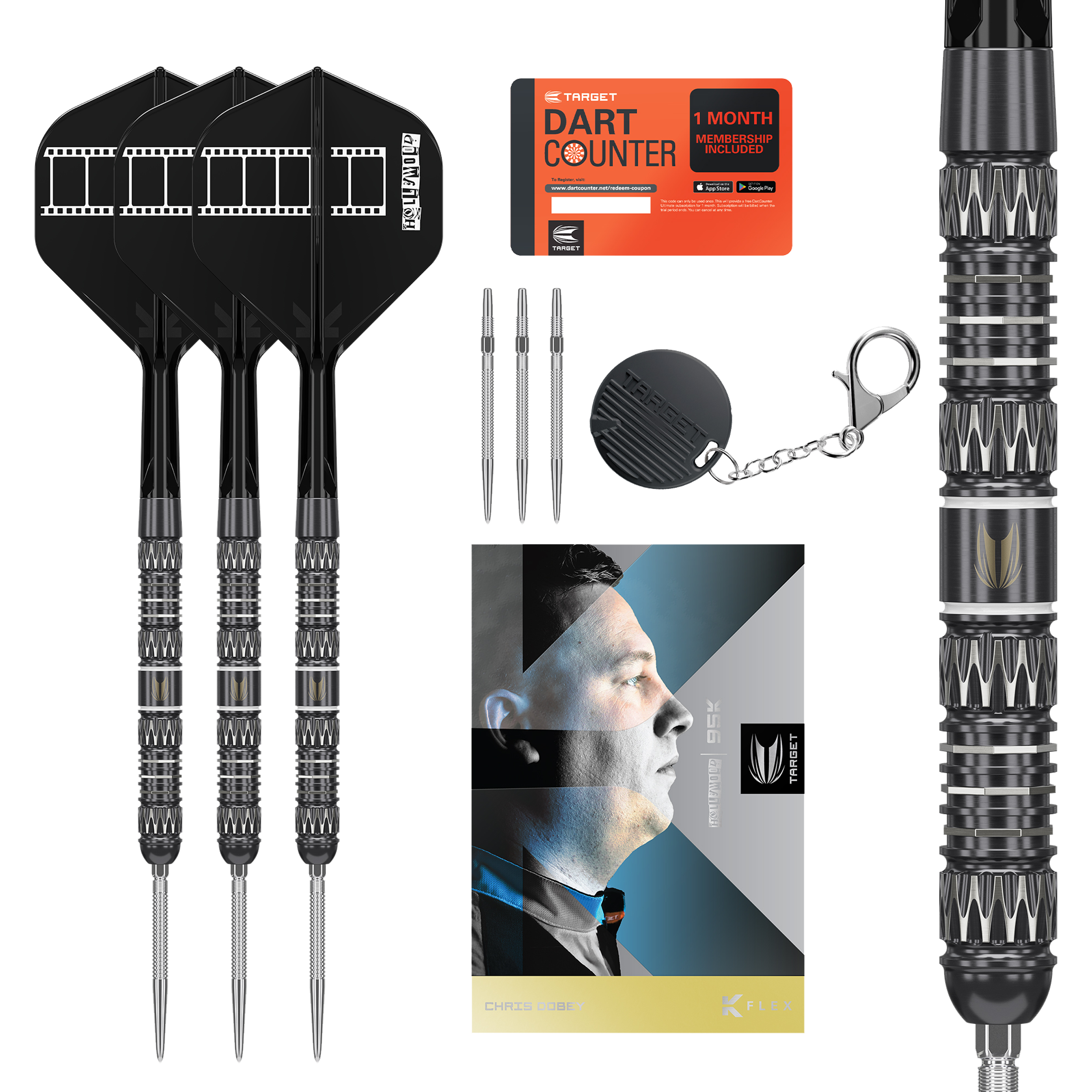 Target - Swiss Point - 95K - Chris Dobey - Steeldart Target - Swiss Point - 95K - Chris Dobey - Steeldart