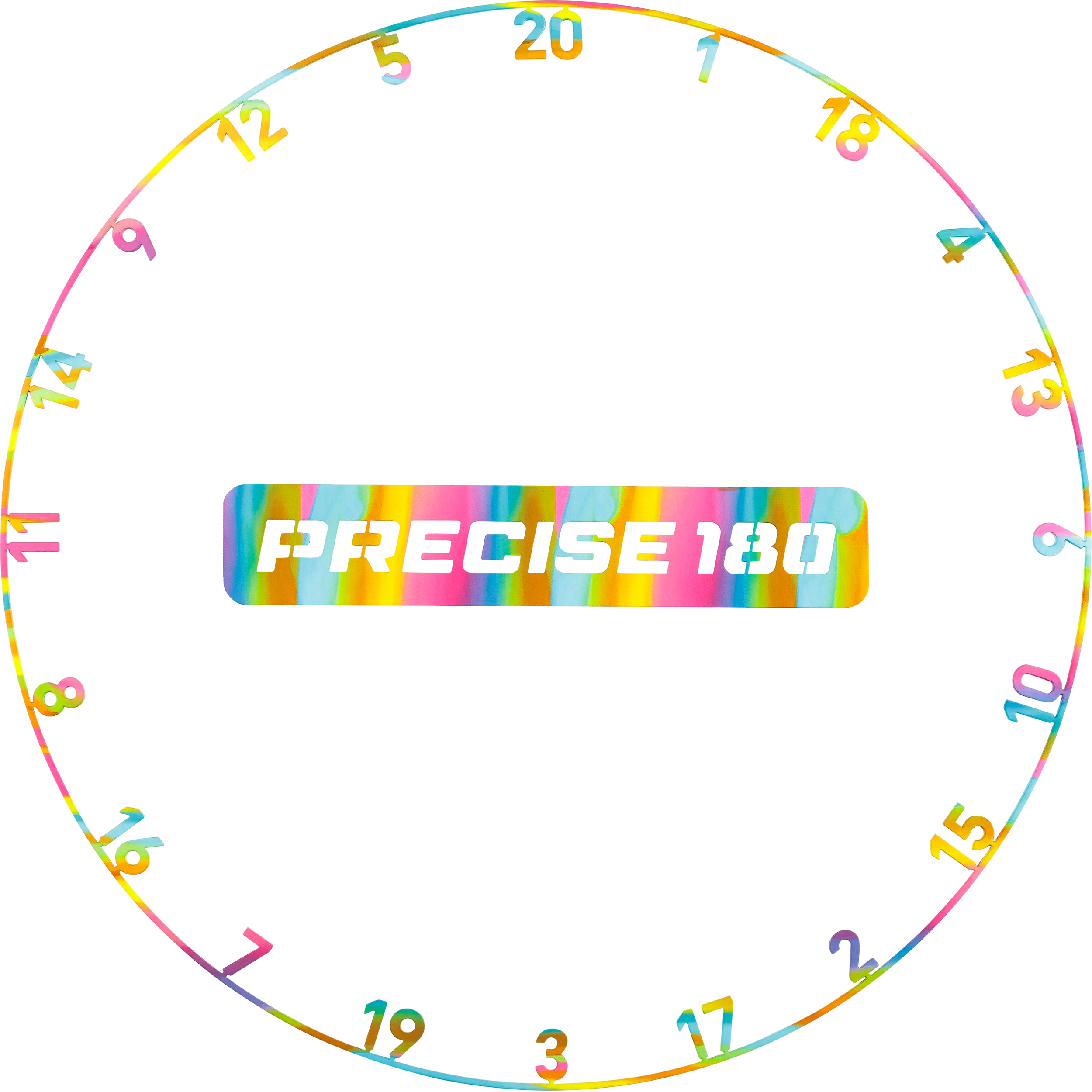 Precise180 - One Piece Lasercut Zahlenring Precise180 - One Piece Lasercut Zahlenring