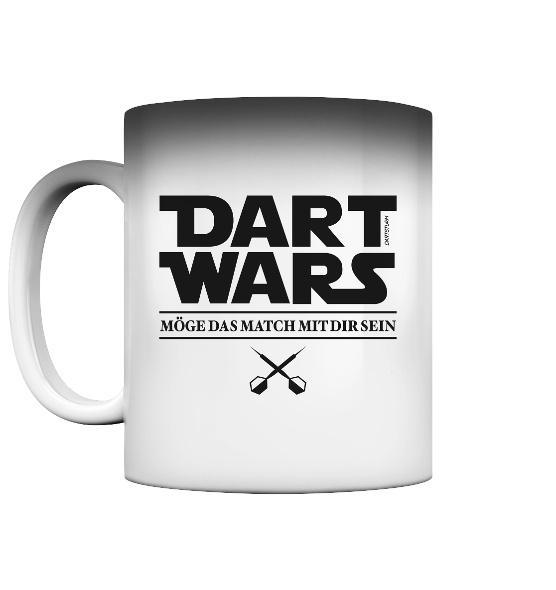 DartSturm - Dart Wars Schwarz - Magic Mug