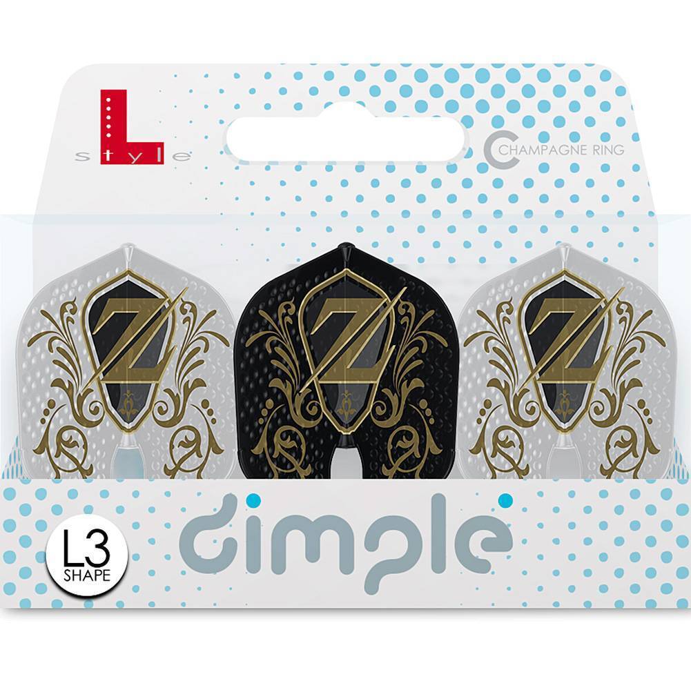 L-Style-Champagne-Flight-PRO-Tsuneki-Zaha-V3-Dimple-Shape-Verpackung L-Style - Champagne Flight PRO - Tsuneki Zaha V3 - Dimple Shape
