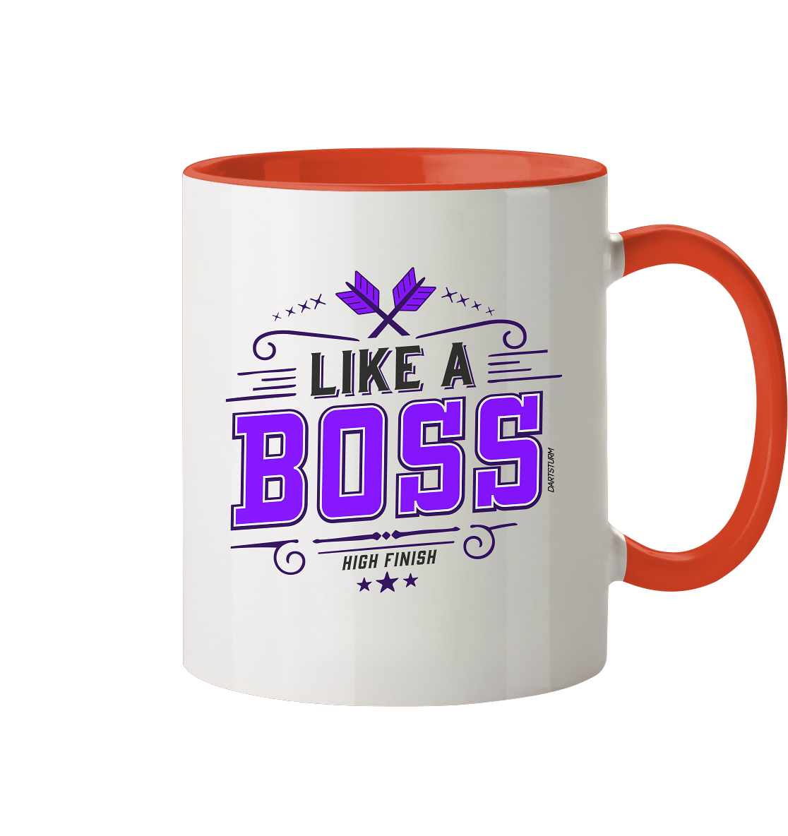DartSturm - Like a Boss Purple - Tasse zweifarbig DartSturm - Like a Boss Purple - Tasse zweifarbig