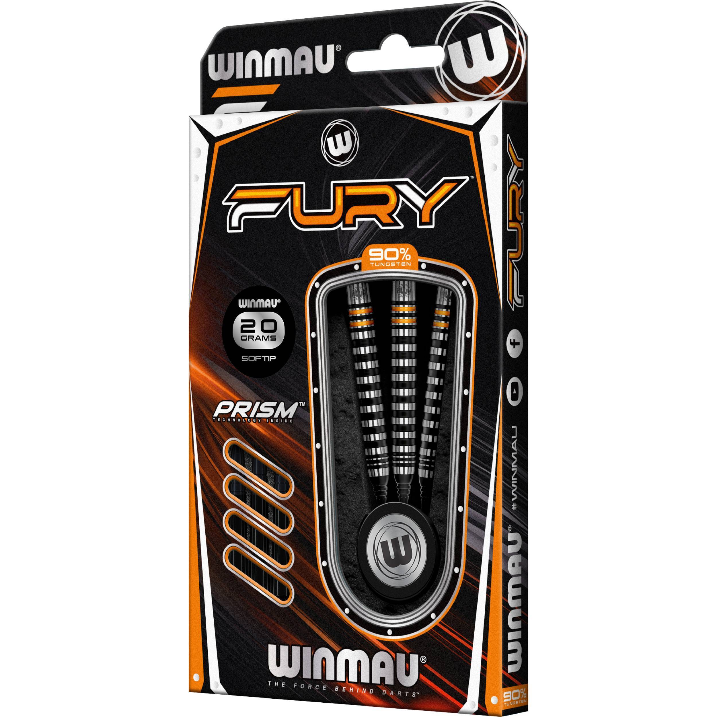 Winmau-Fury-Softdart-Verpackung Winmau - Fury - Softdart