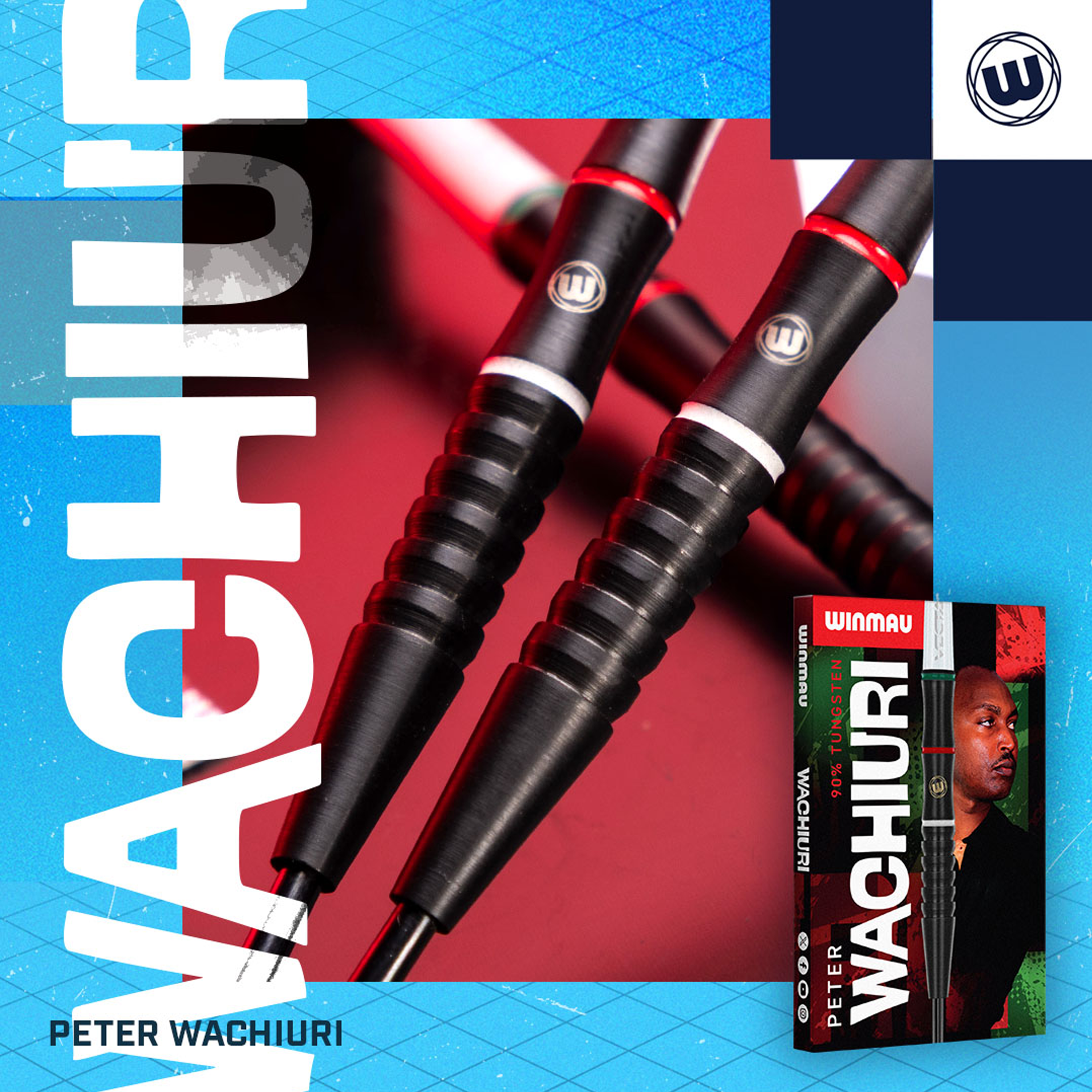 Winmau - Peter Wachiuri - Steeldart Winmau - Peter Wachiuri - Steeldart