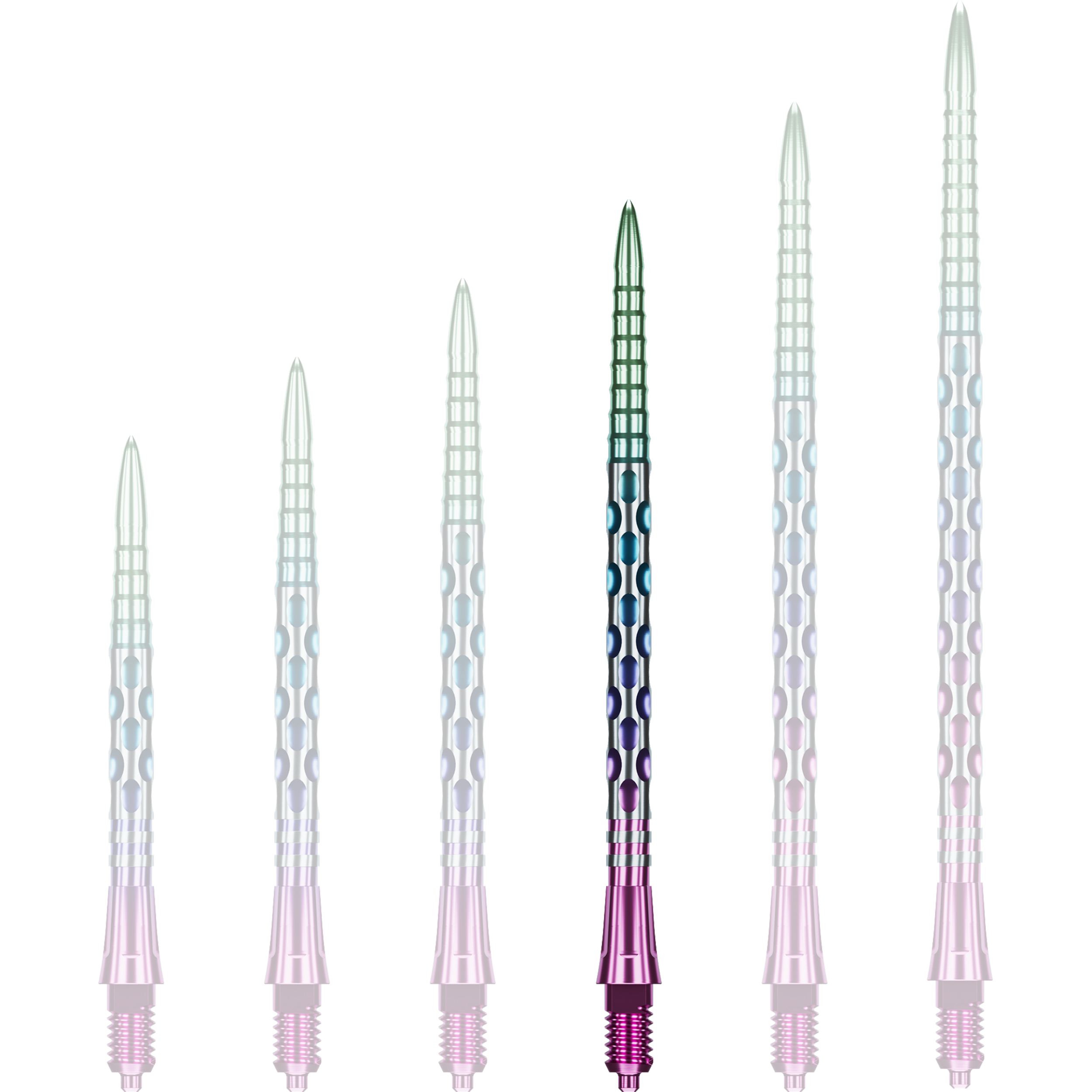Caliburn - EZ-EVO Dual Grid Dots - Rainbow