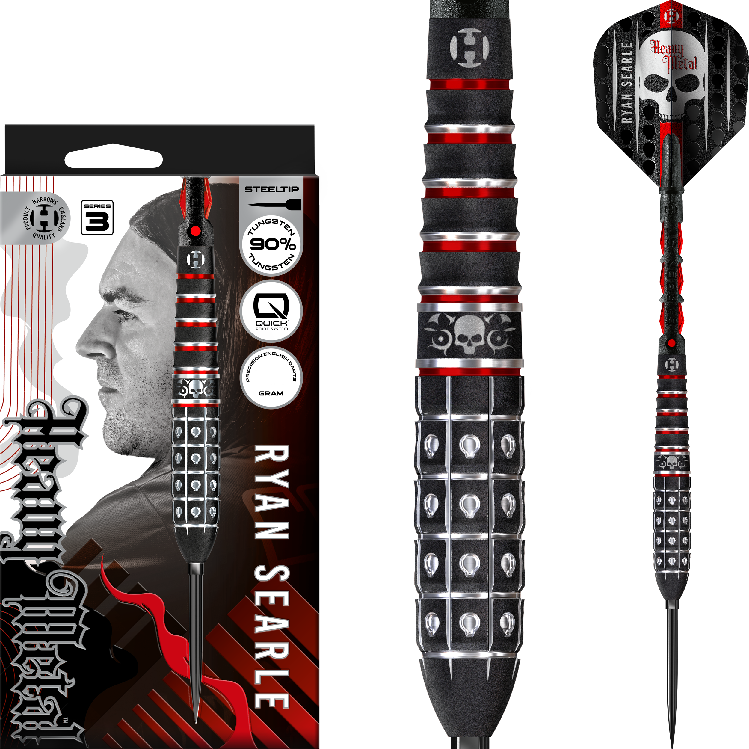 Harrows - Quick Point - Ryan Searle GEN 3 - Steeldart Harrows - Quick Point - Ryan Searle GEN 3 - Steeldart