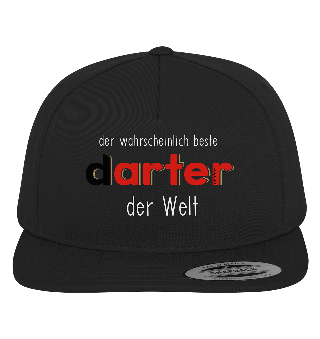 DartSturm - Der wahrscheinlich beste darter der Welt Weiß - Premium Snapback DartSturm - Der wahrscheinlich beste darter der Welt Weiß - Premium Snapback