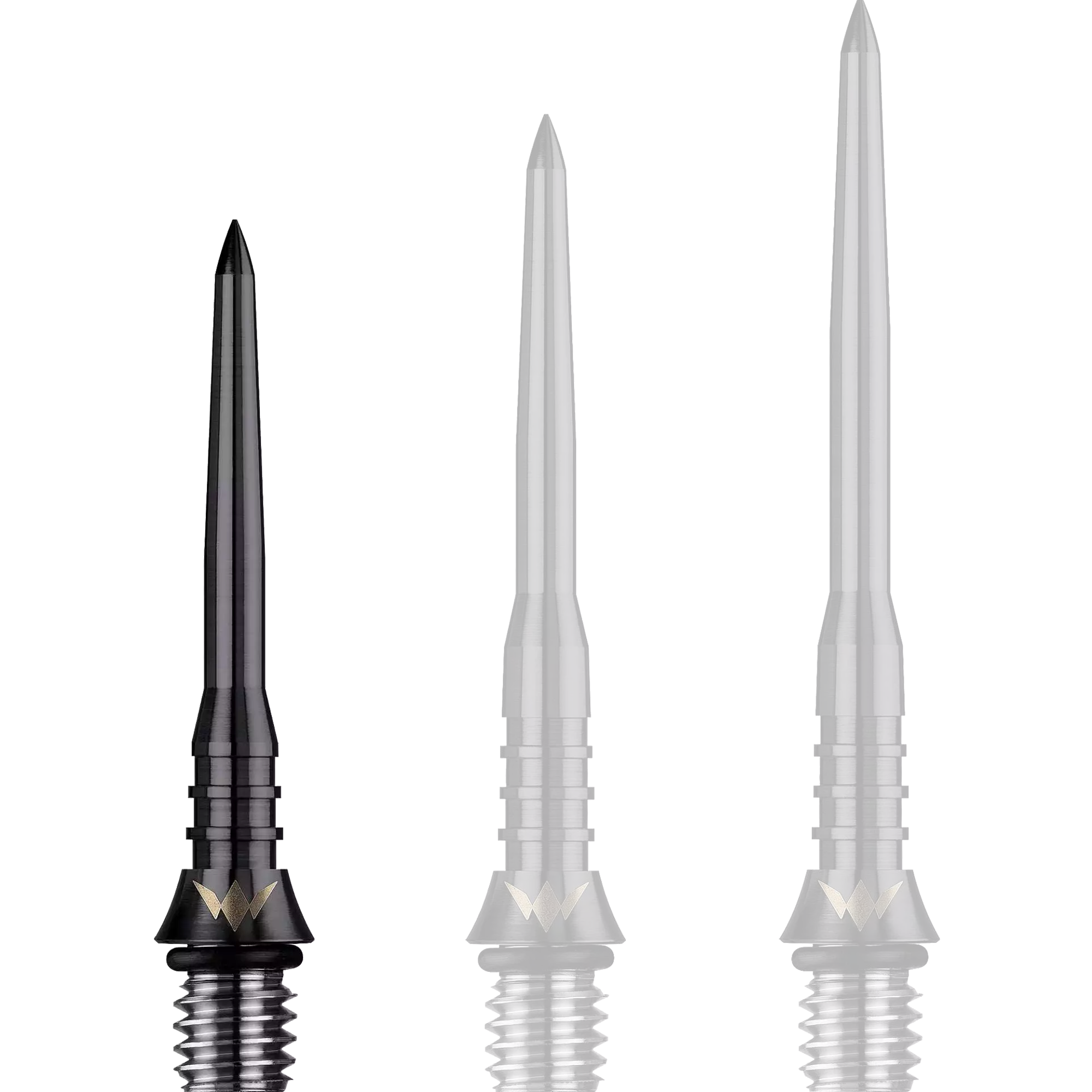 Mission - Titan Pro Conversion Points Grooved - Schwarz Mission - Titan Pro Conversion Points Grooved - Schwarz