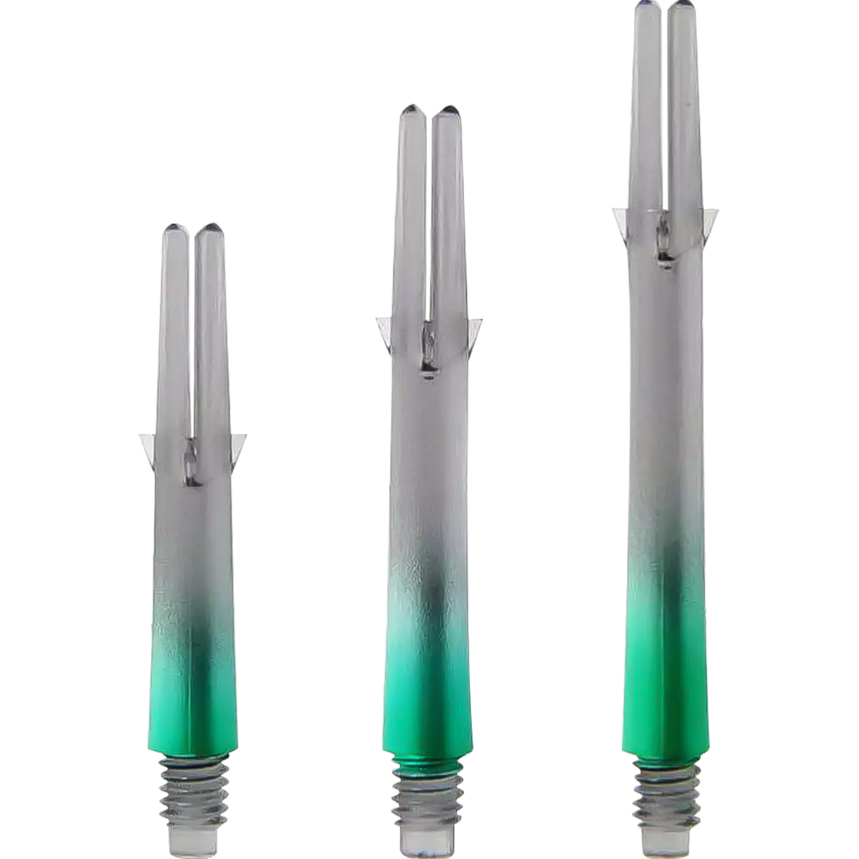 L-Style - L-Shaft Lock Straight TwoTone - Schwarz Klar Grün L-Style - L-Shaft Lock Straight TwoTone - Schwarz Klar Grün