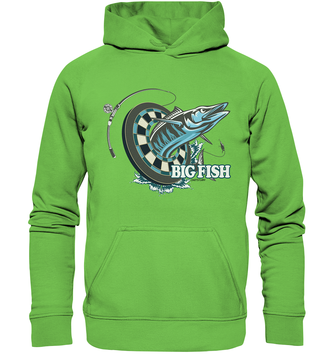 DartSturm - Big Fish - Basic Unisex Hoodie