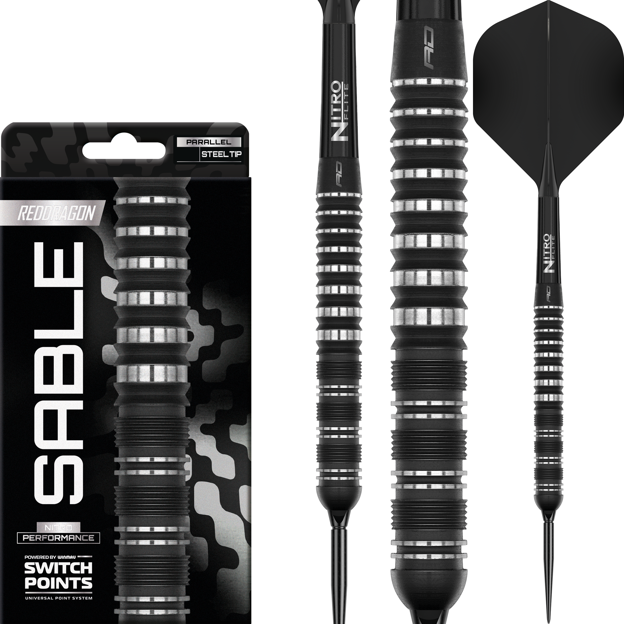 Red Dragon - Switch Point - Sable Parallel - Steeldart 