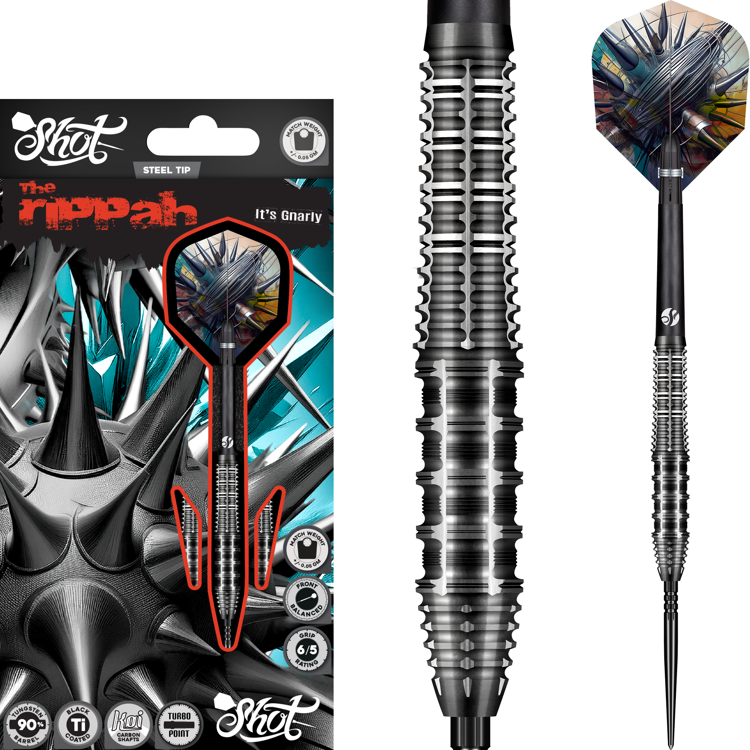 Shot - Turbo Point - Gnarly Rippah - Steeldart