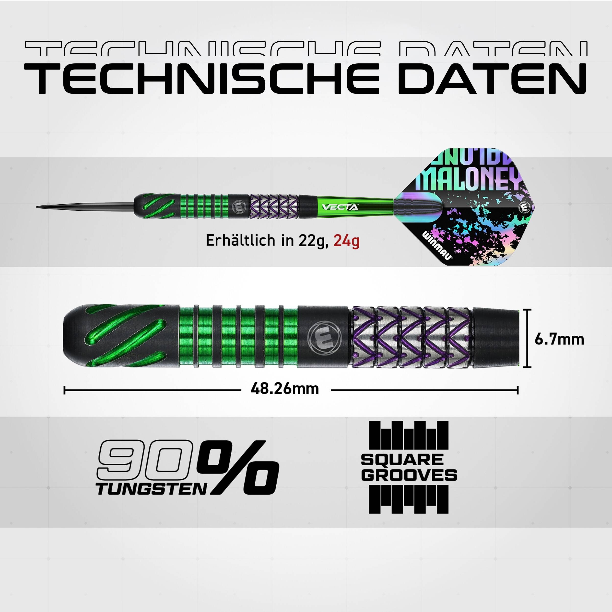 Winmau - Mike Maloney - Steeldart Winmau - Mike Maloney - Steeldart