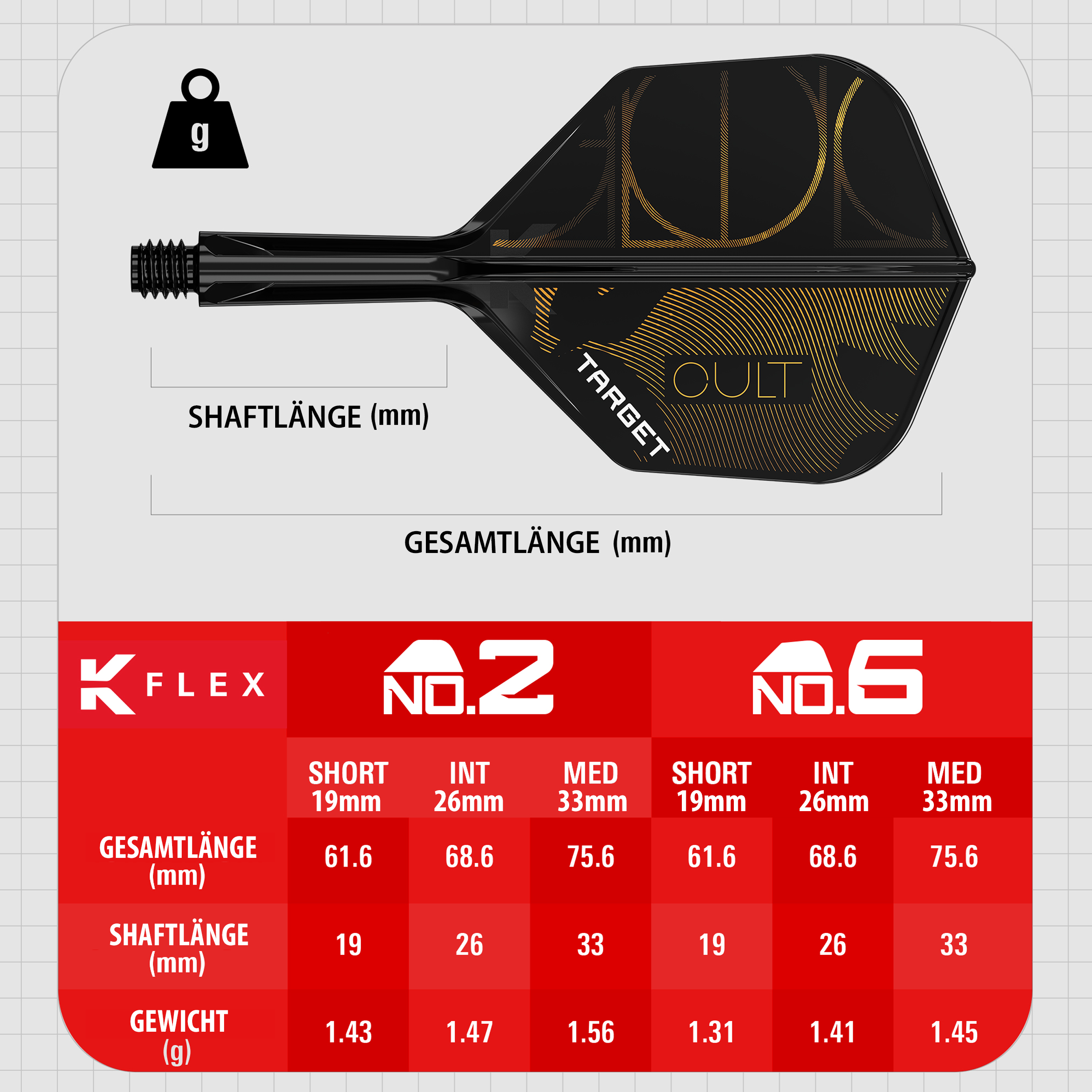 Target - K-Flex Flightsystem Cult - No6 Target - K-Flex Flightsystem Cult - No6