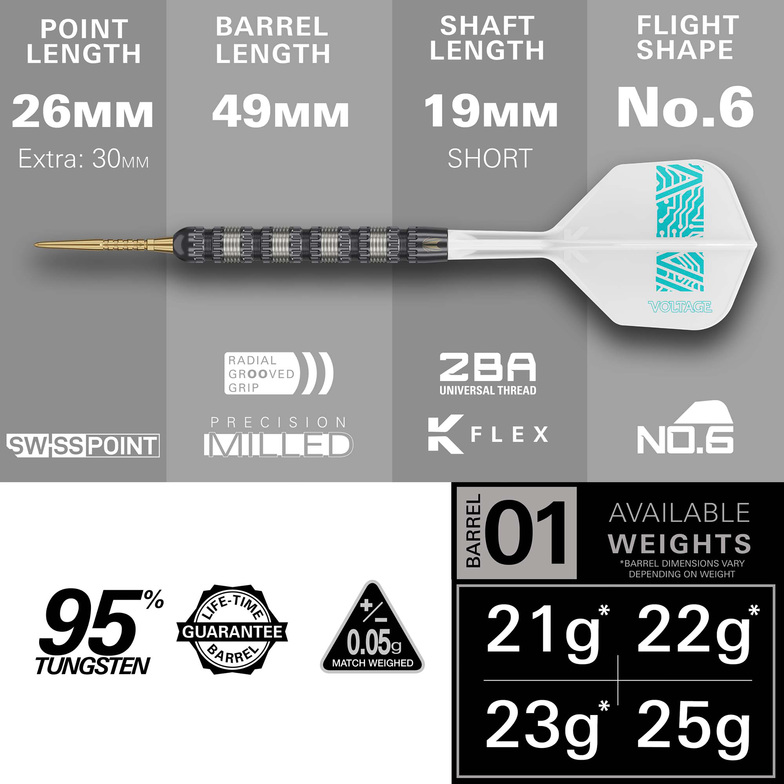 Target - Swiss Point - 95K - Rob Cross - Steeldart
