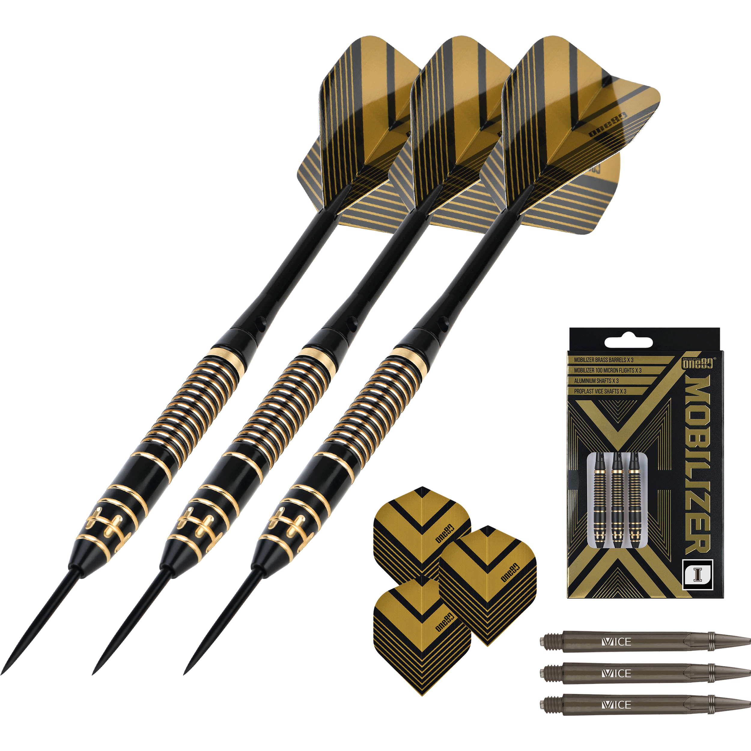One80 - Mobilizer 01 Brass - Steeldart One80 - Mobilizer 01 Brass - Steeldart