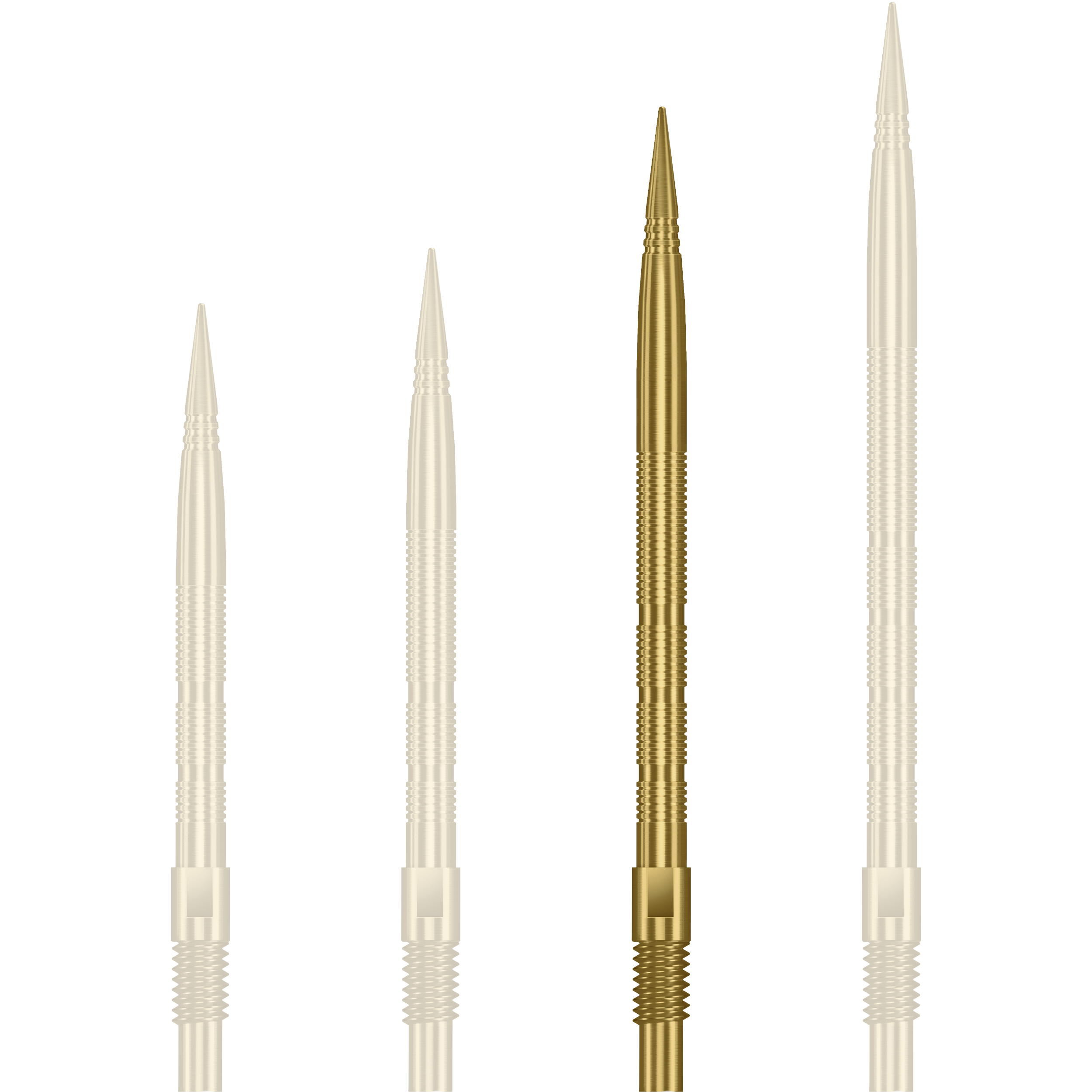 Harrows - Quick Point Micro Ridge - Gold Harrows - Quick Point Micro Ridge - Gold