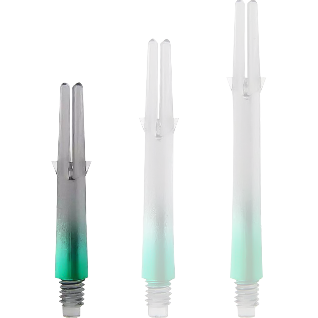 L-Style - L-Shaft Lock Straight TwoTone - Schwarz Klar Grün L-Style - L-Shaft Lock Straight TwoTone - Schwarz Klar Grün