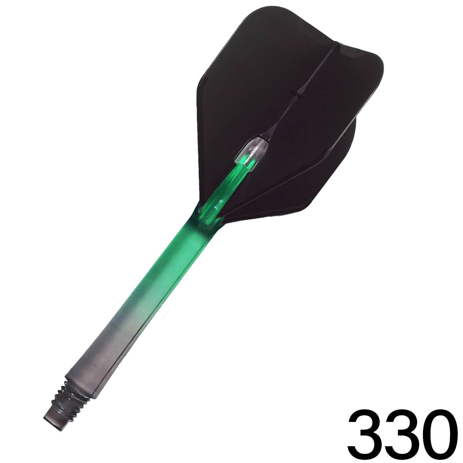 L-Style-L-Shaft-Lock-Straight-N9-Schwarz-Grun-Collage-330 L-Style - L-Shaft Lock Straight N9 TwinColor - Schwarz Grün