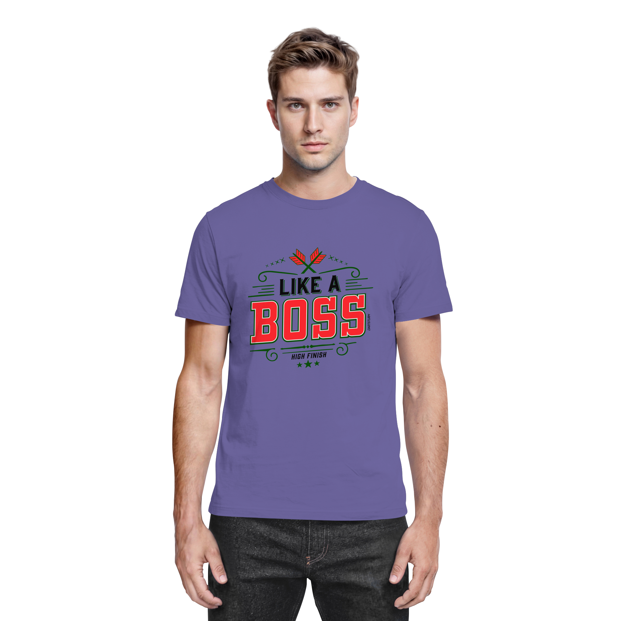 DartSturm - Like a Boss Red - Premium Shirt DartSturm - Like a Boss Red - Premium Shirt