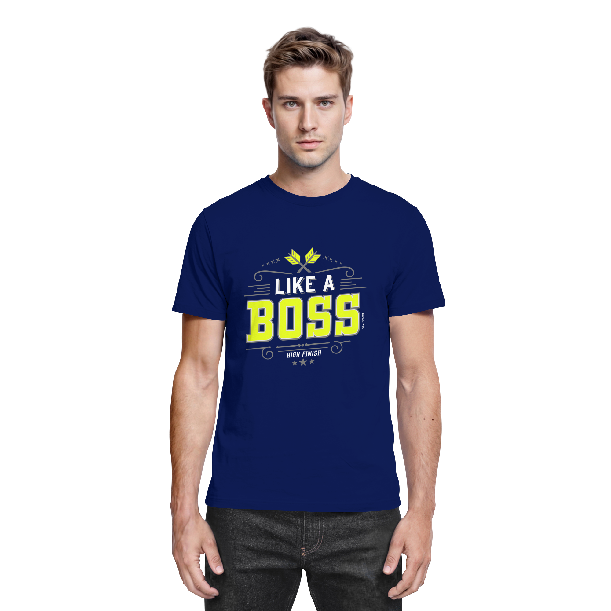 DartSturm - Like a Boss Yellow - Premium Shirt DartSturm - Like a Boss Yellow - Premium Shirt