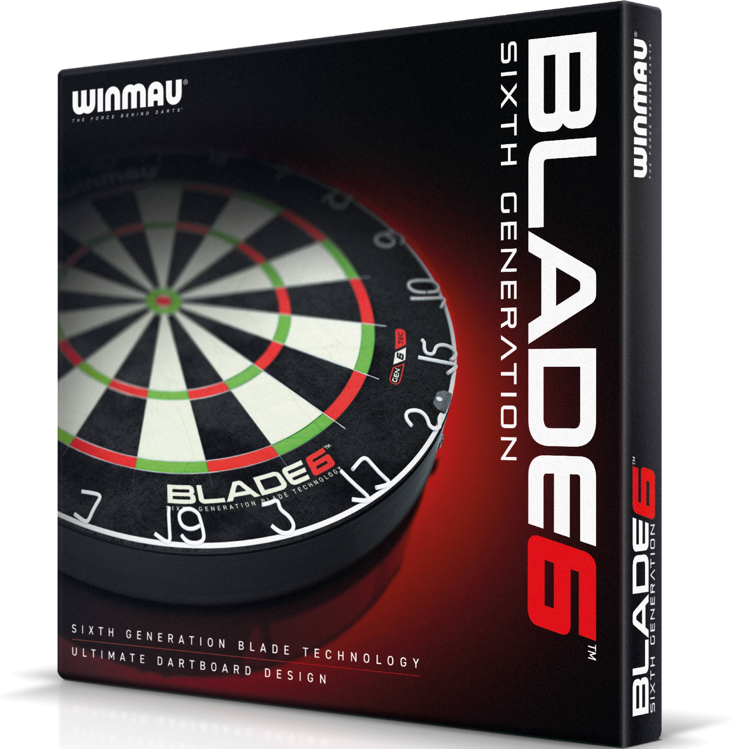 Winmau-Blade-6-Dartboard-Verpackung-Dynamisch Winmau - Blade 6 Dartboard