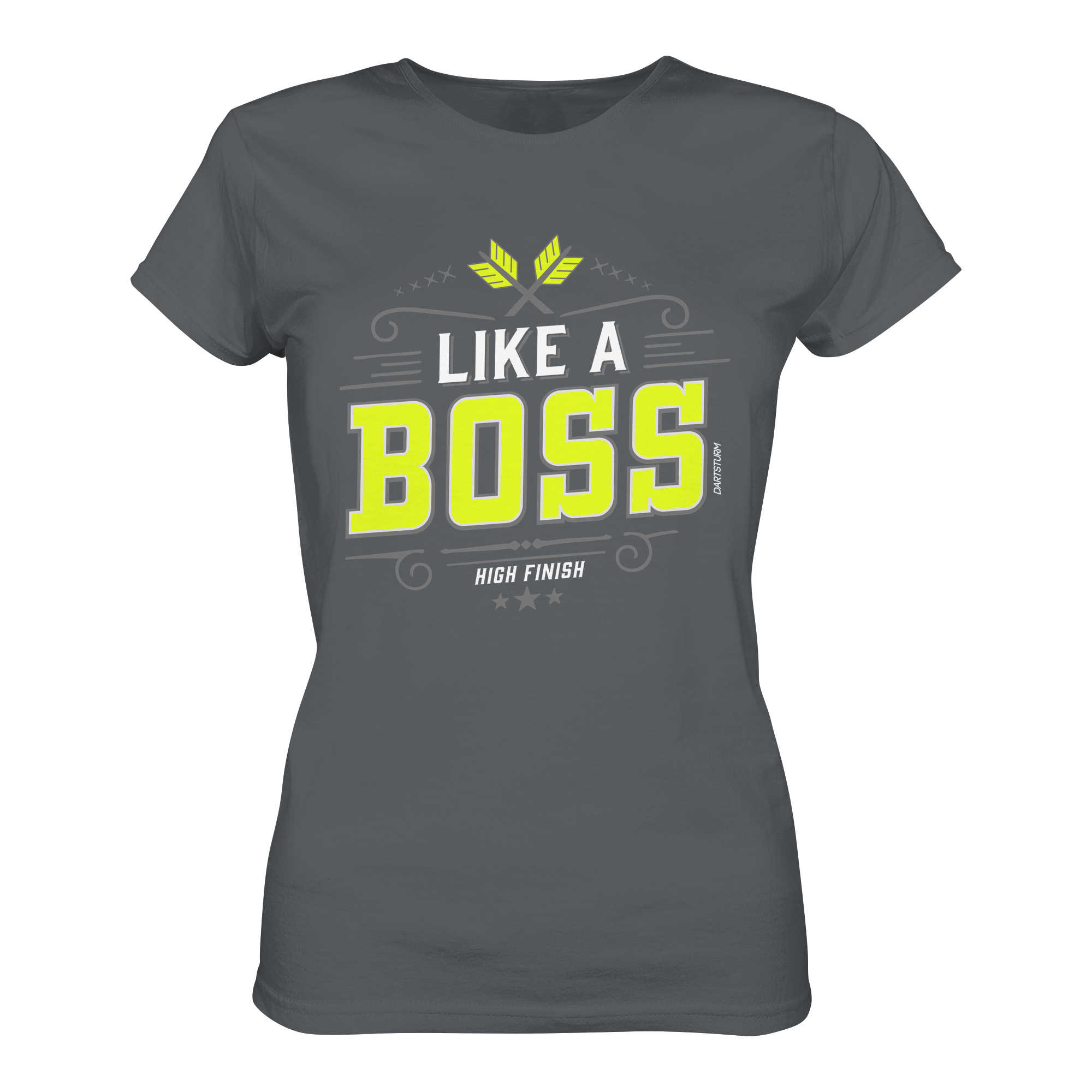 DartSturm - Like a Boss Yellow - Ladies Premium Shirt