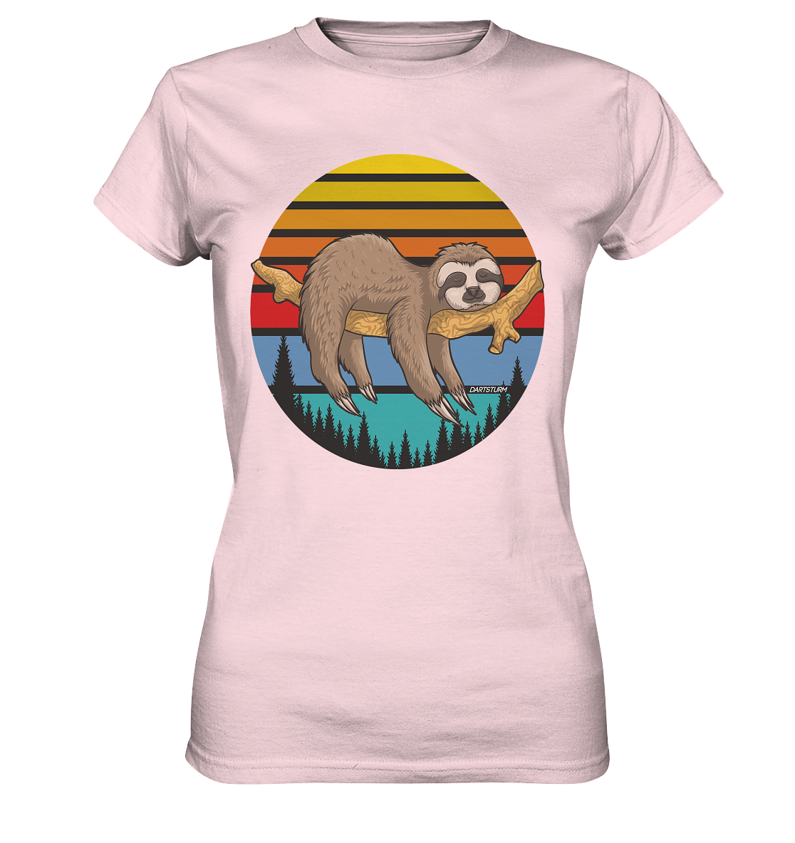 DartSturm - Lazy Sloth - Ladies Premium Shirt