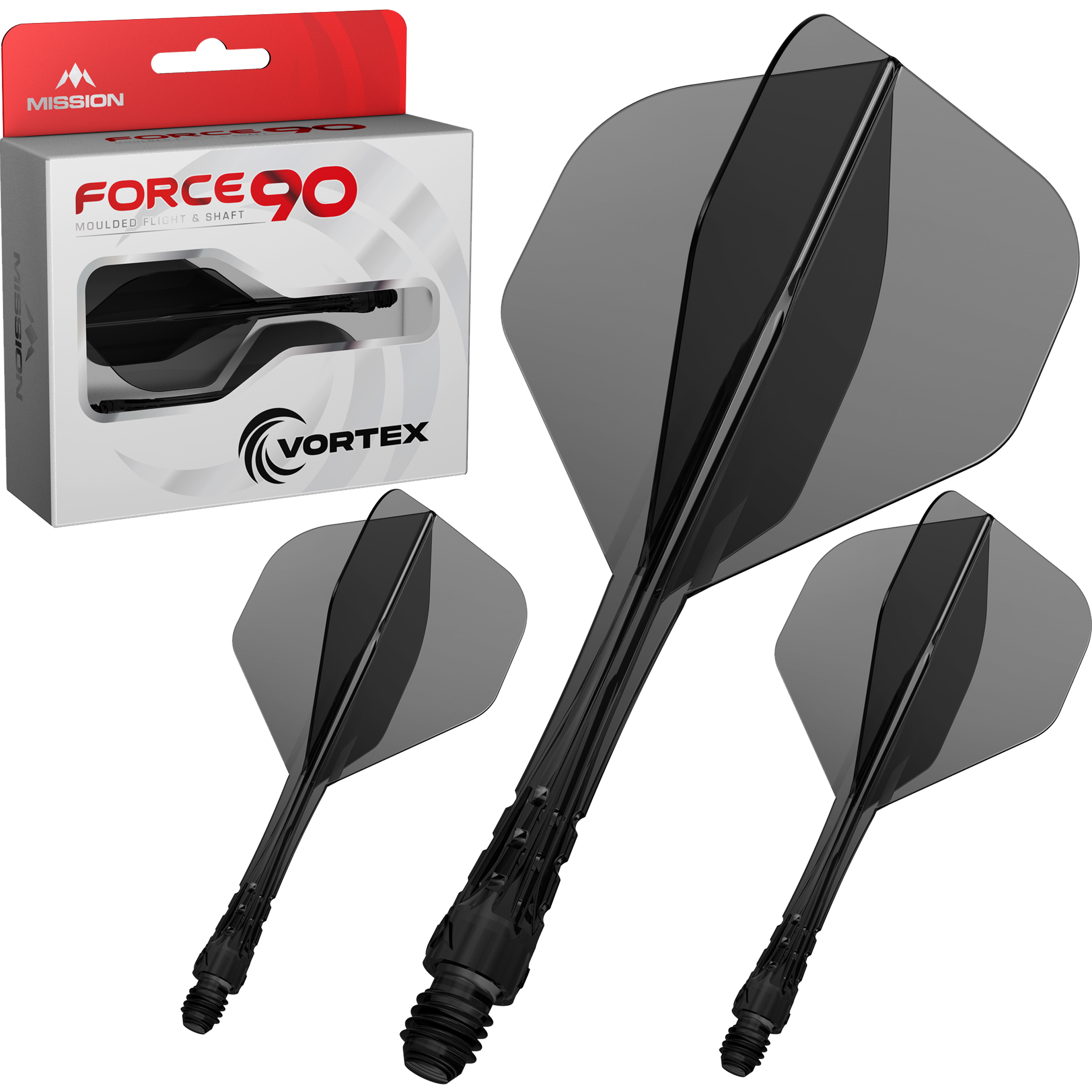 Mission - Force 90 Vortex Schwarz Transparent - No2 Mission - Force 90 Vortex Schwarz Transparent - No2