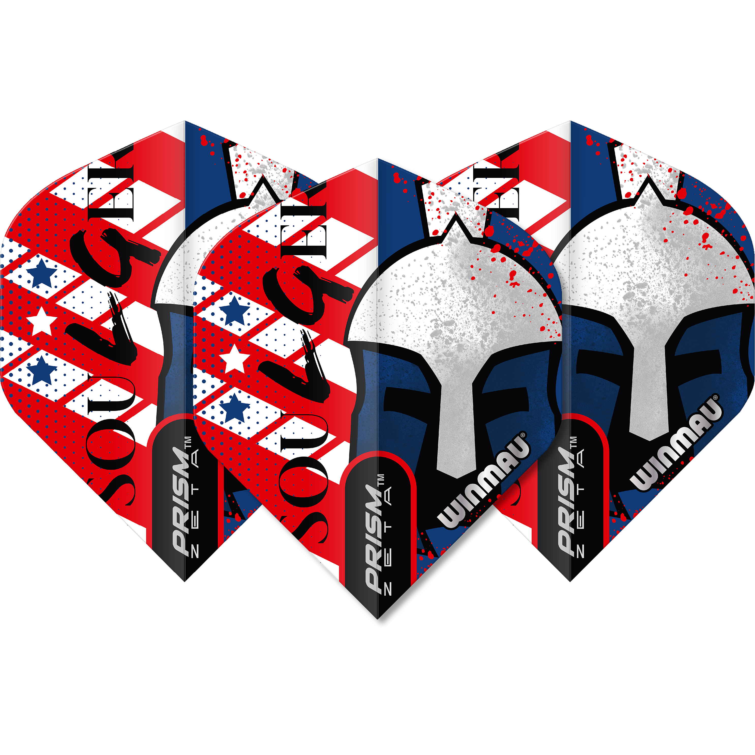 Winmau - Prism Zeta - Leonard Gates Flight - Standard Winmau - Prism Zeta - Leonard Gates Flight - Standard