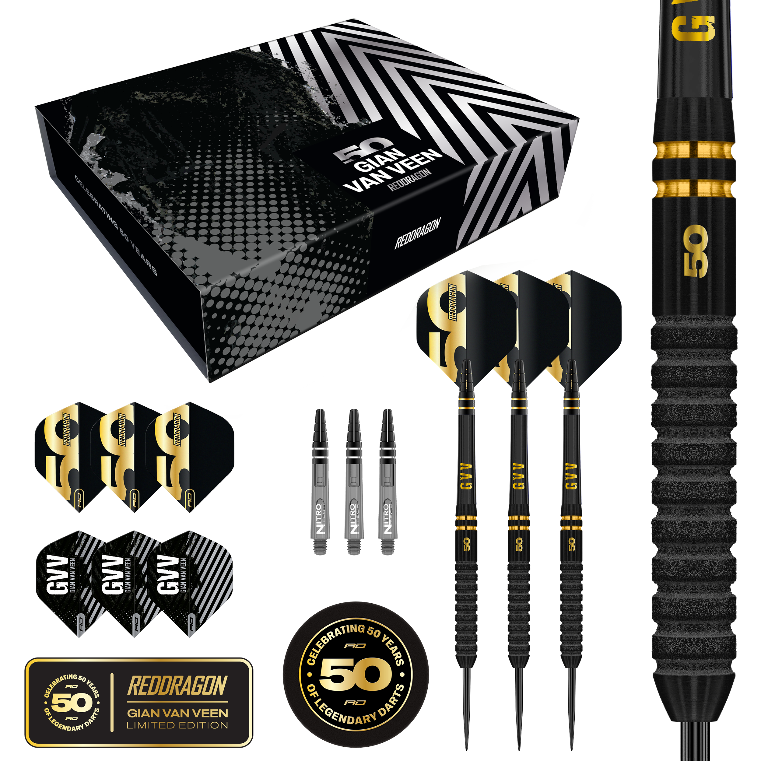 Red Dragon - 50 Years Player Edition Gian Van Veen - Steeldart