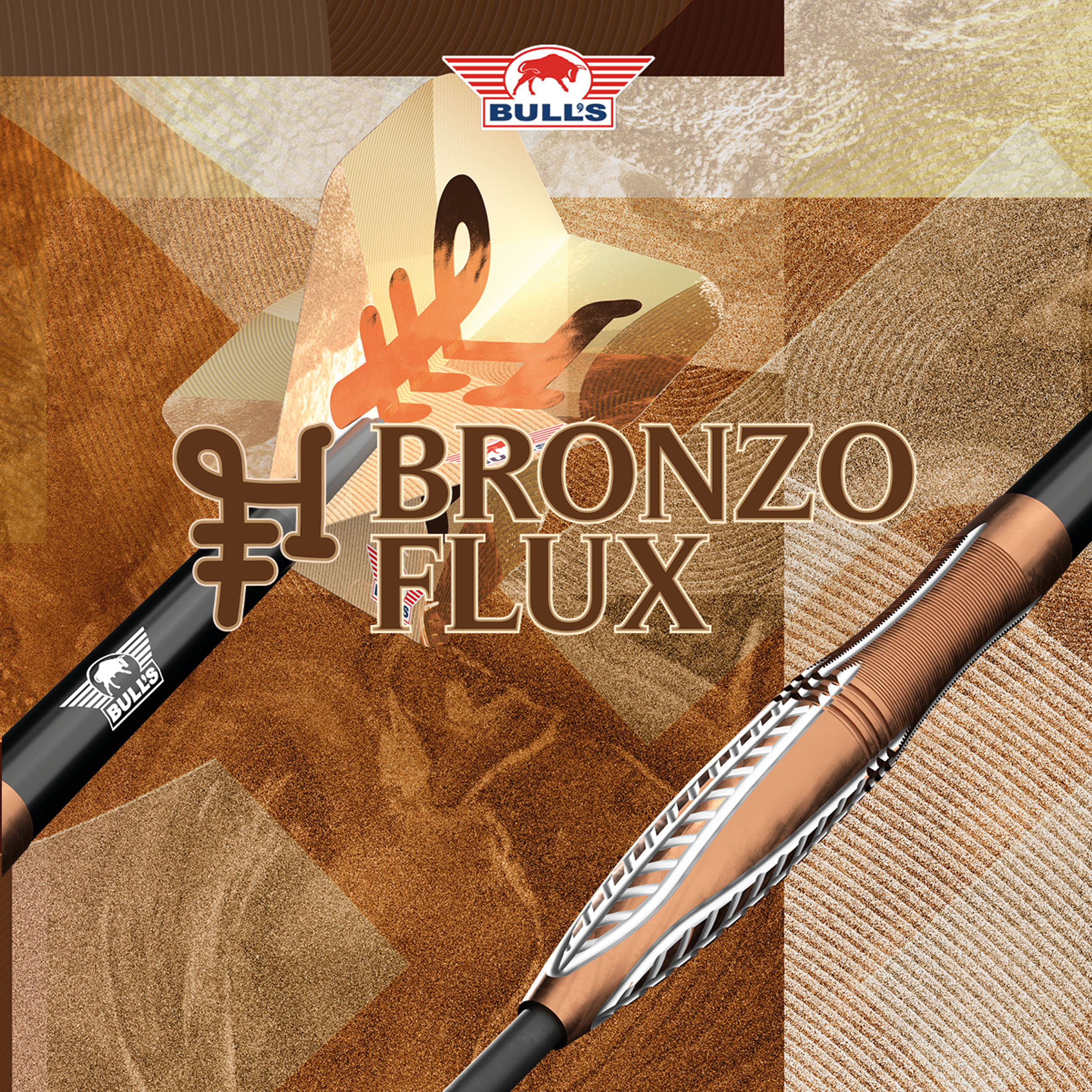 Bull's NL - Bronzo Flux - Steeldart Bull's NL - Bronzo Flux - Steeldart
