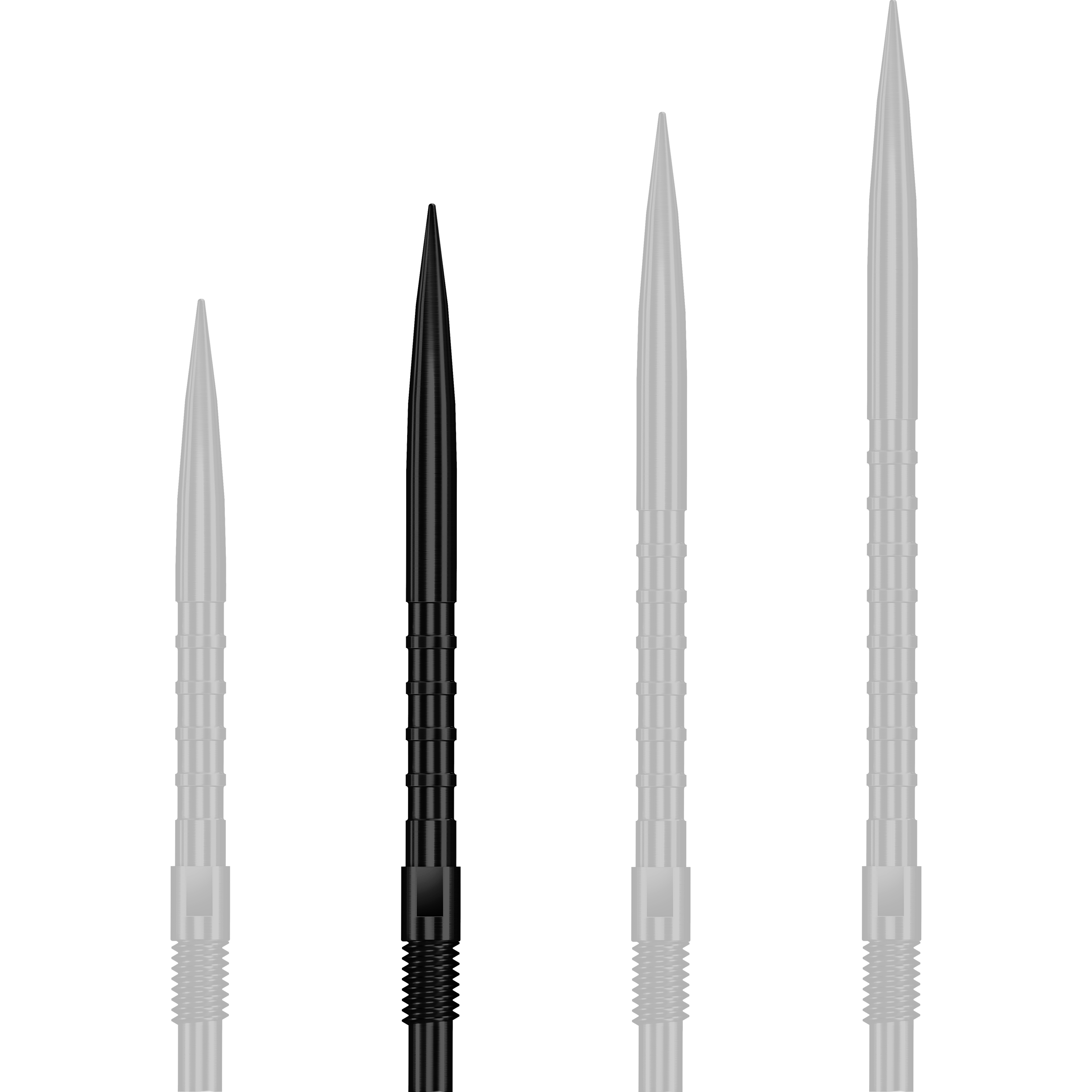 Harrows - Quick Point HM Grip - Schwarz Harrows - Quick Point HM Grip - Schwarz