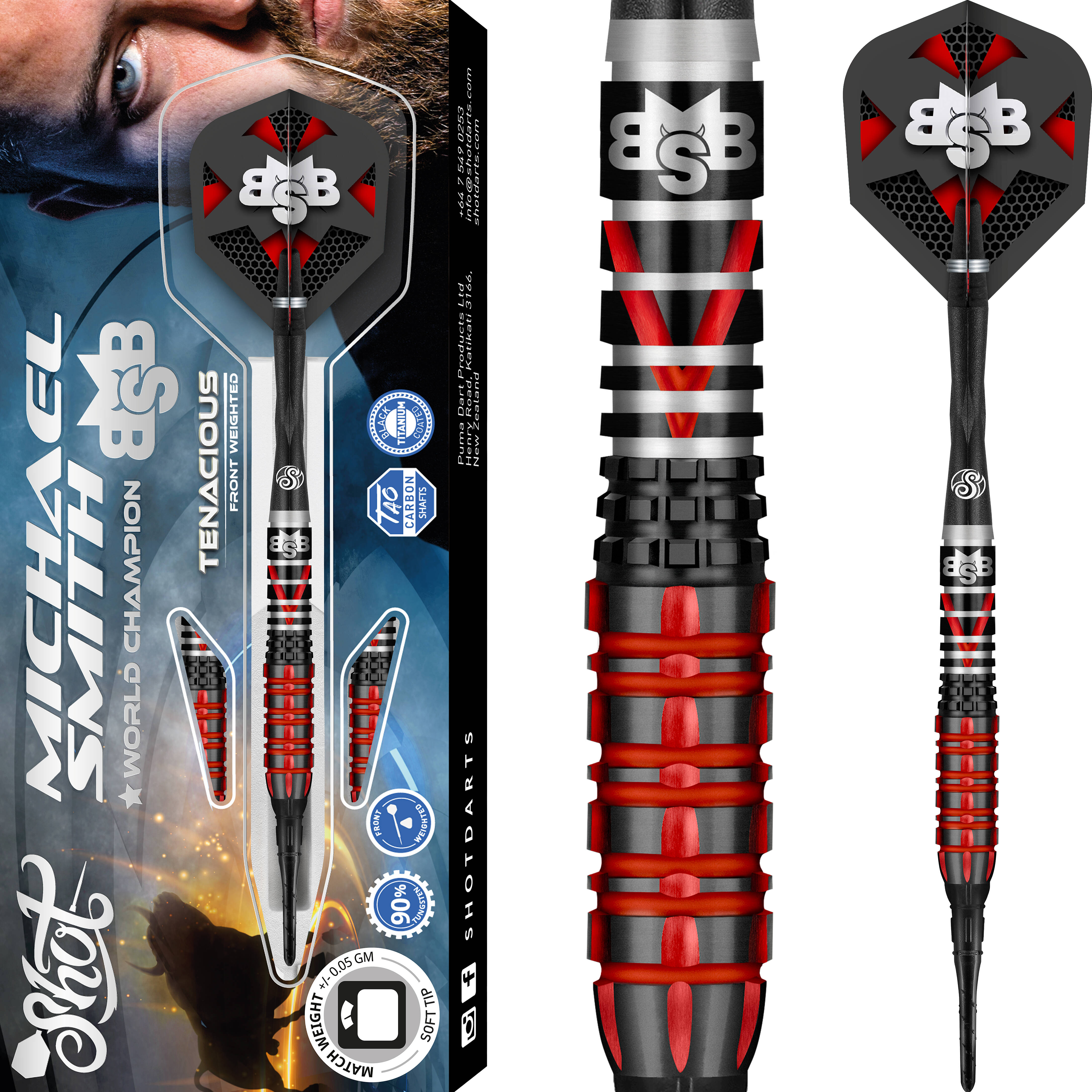 Shot-Michael-Smith-Tenacious-Softdart-Collage Shot - Michael Smith Tenacious - Softdart