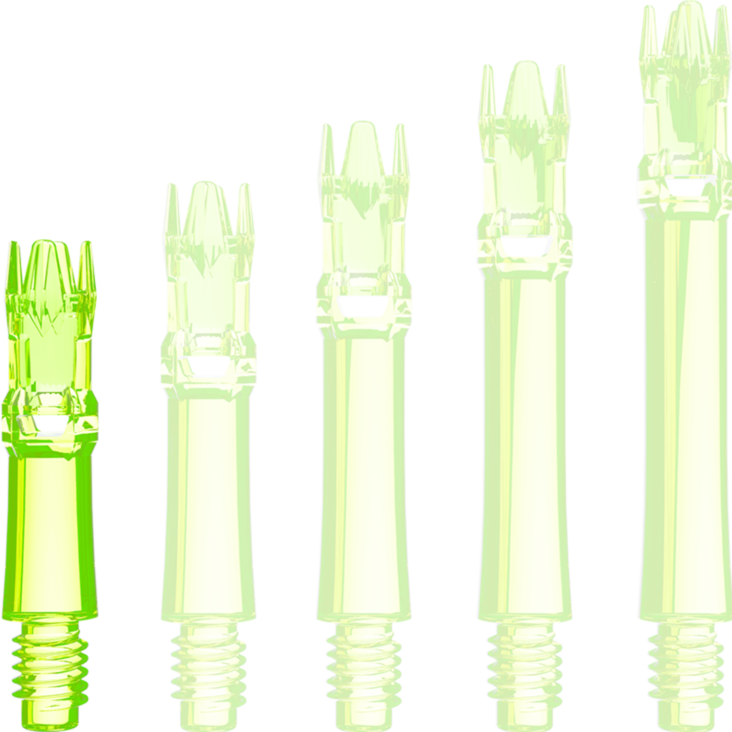L-Style - L-System Shaft - Clear Neongelb L-Style - L-System Shaft - Clear Neongelb