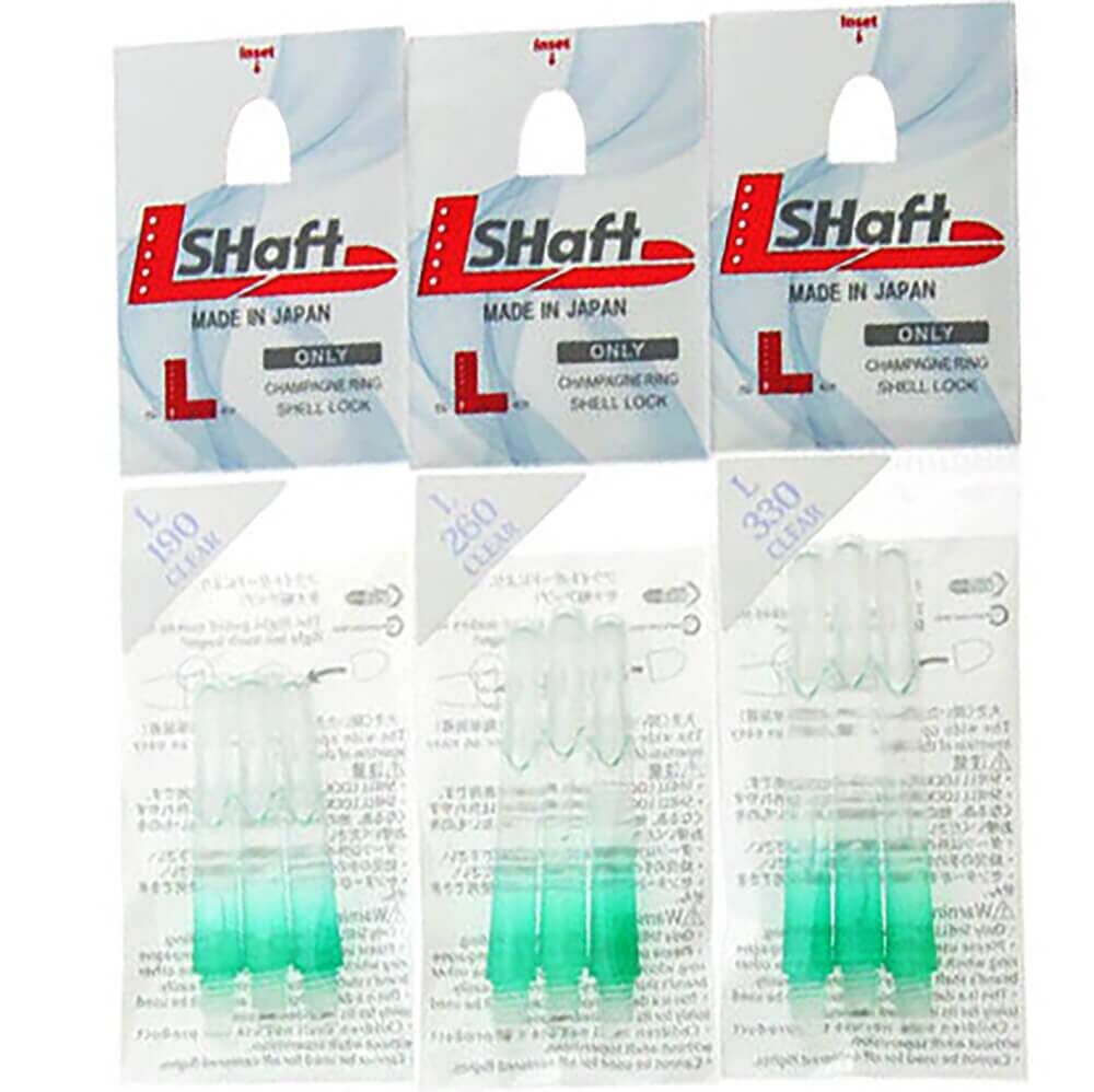 L-Style - L-Shaft Lock Straight TwoTone - Transparent Grün