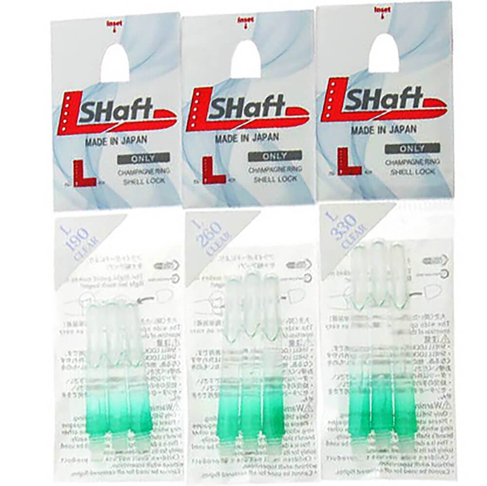 L-Style-L-Shaft-Lock-Straight-TwoTone-Transparent-Grun-Verpackung L-Style - L-Shaft Lock Straight TwoTone - Transparent Grün