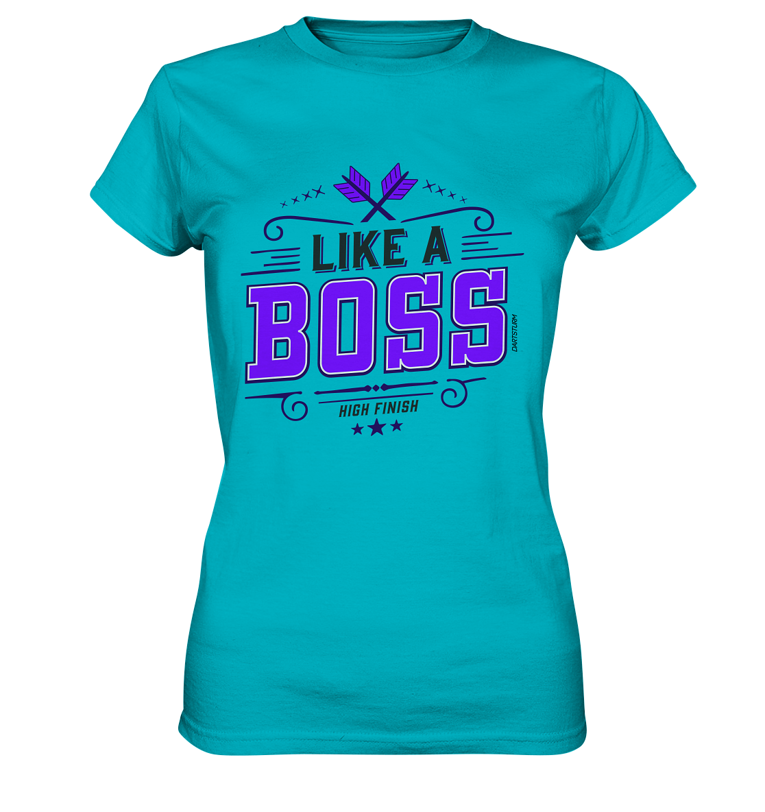 DartSturm - Like a Boss Purple - Ladies Premium Shirt