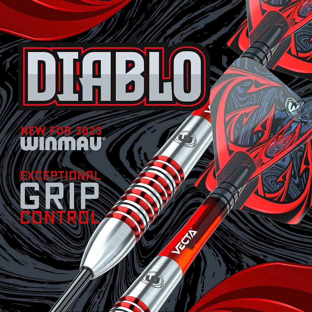 Winmau-Diablo-Typ-A-Steeldart-Banner Winmau - Diablo Typ A - Steeldart