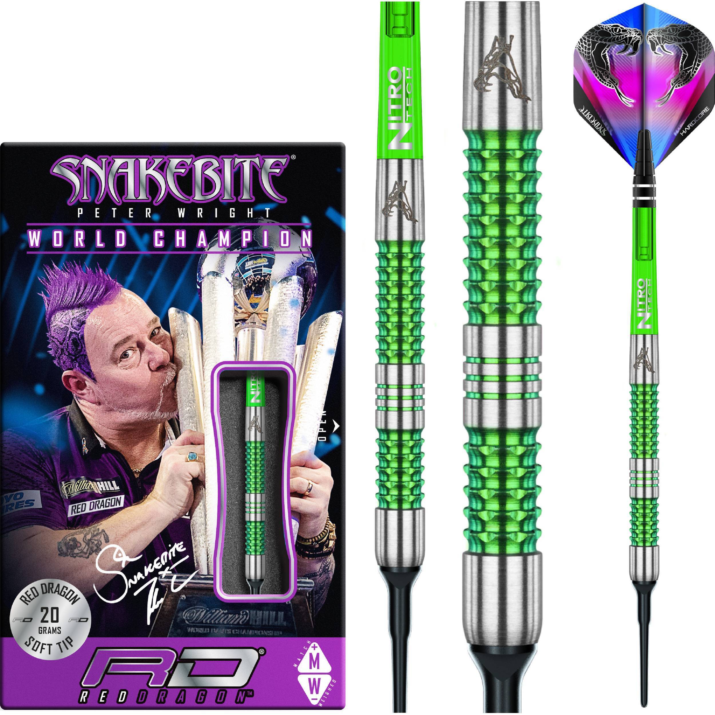 Red-Dragon-Peter-Wright-Mamba-Softdart-Collage Red Dragon - Peter Wright - Mamba - Softdart