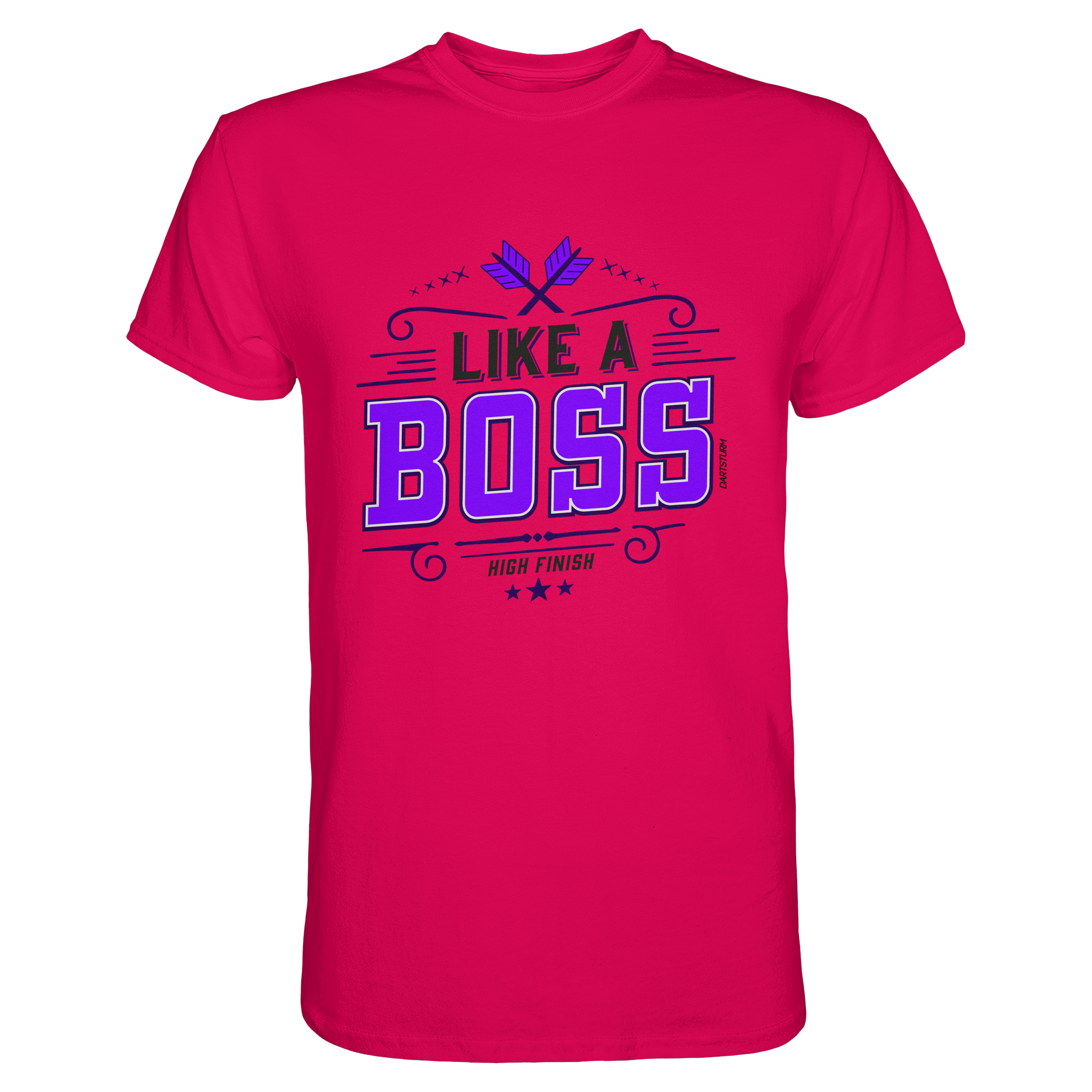 DartSturm - Like a Boss Purple - Premium Shirt DartSturm - Like a Boss Purple - Premium Shirt