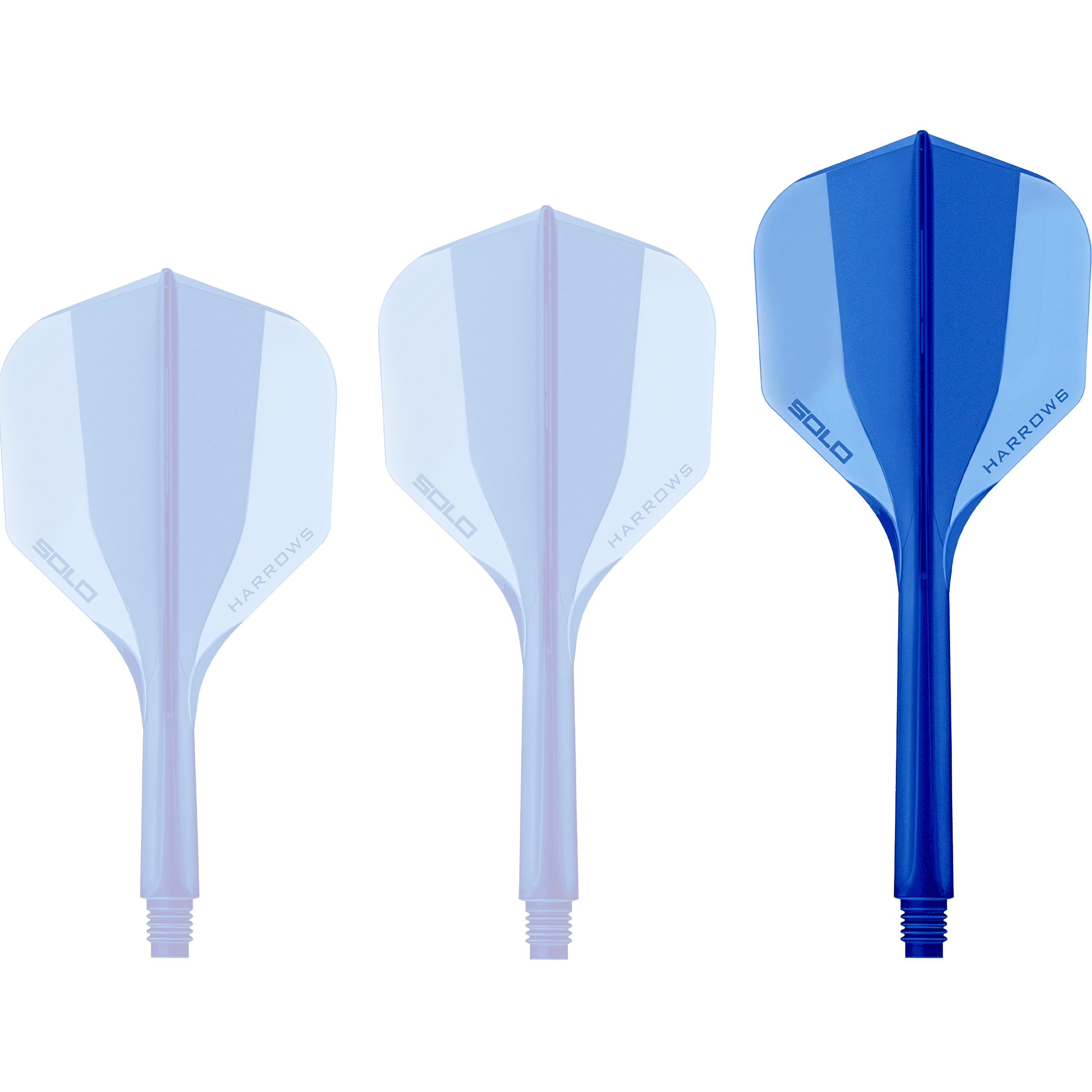 Harrows - Solo Flightsystem Blau - No6